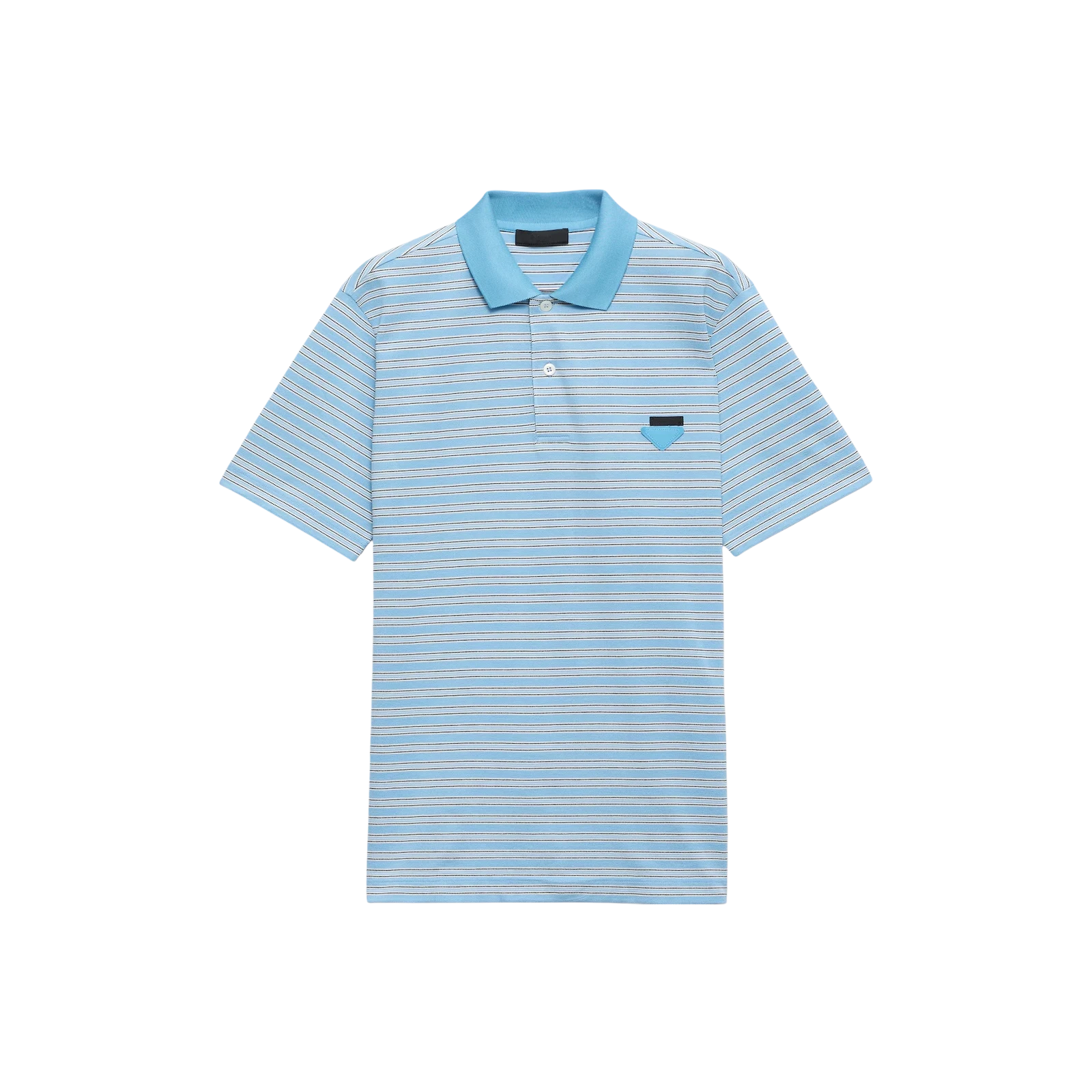 STRIPED COTTON POLO SHIRT