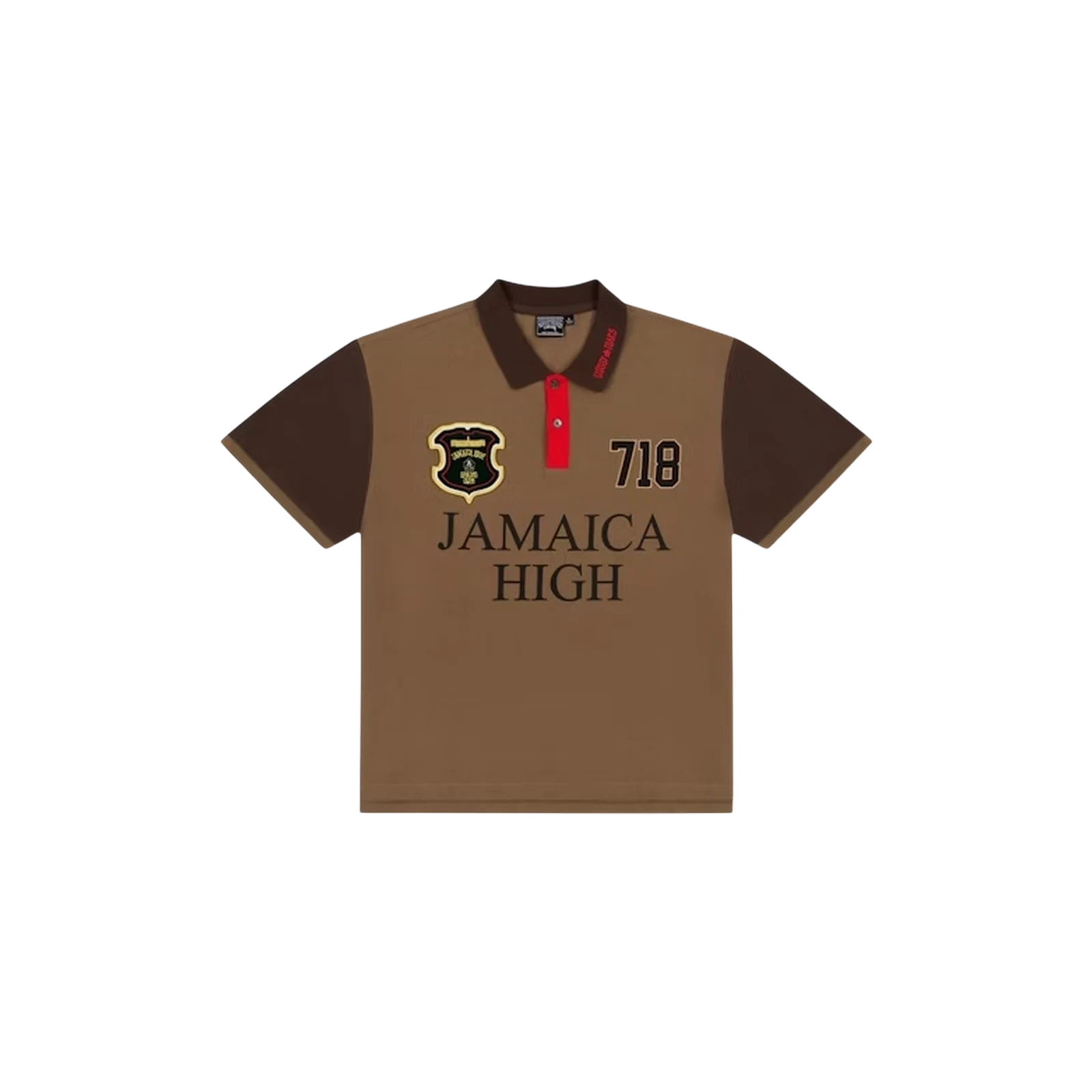 STUSSY X SPADES TEAM POLO « BROWN »