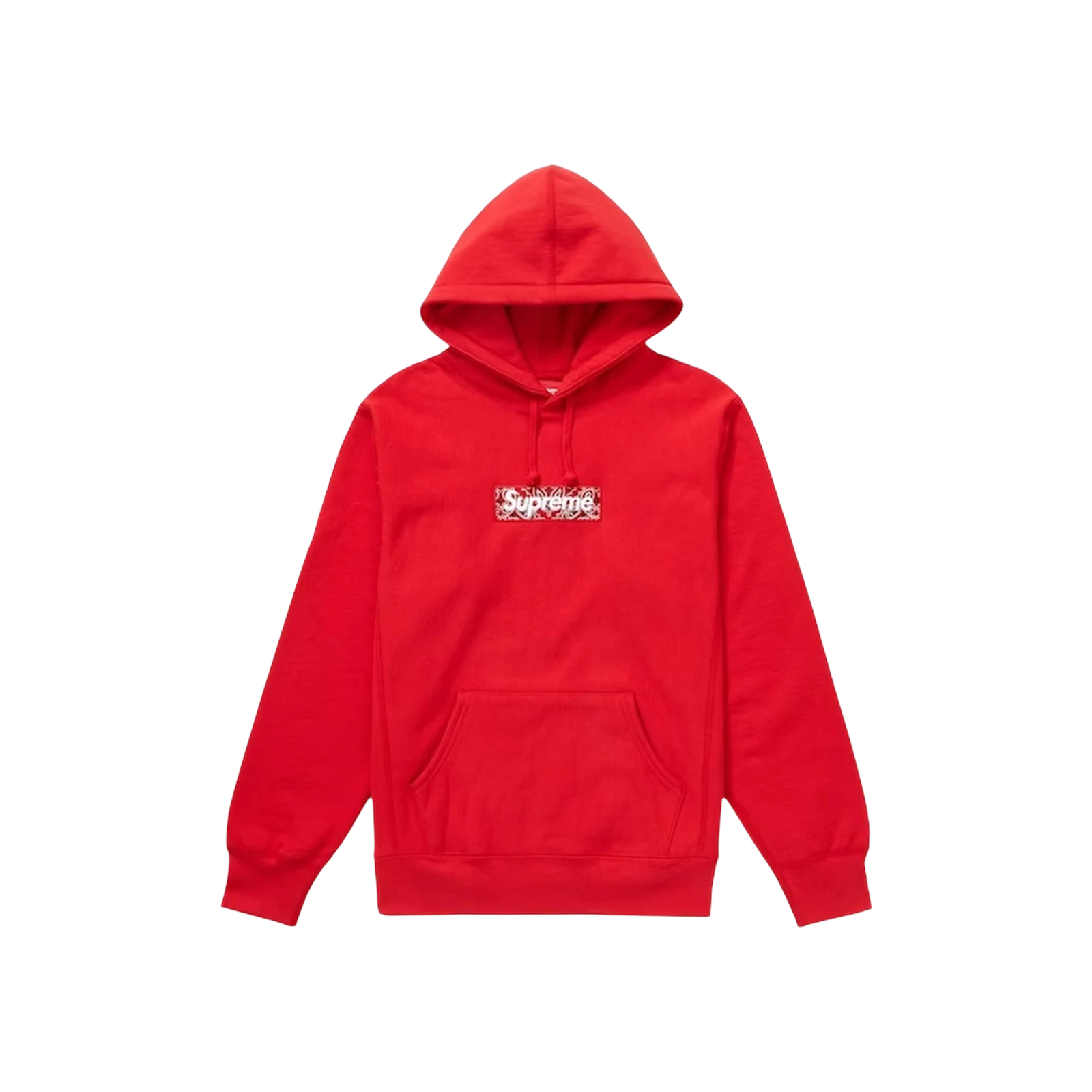 SUPREME BANDANA BOX LOGO HOODED « RED »
