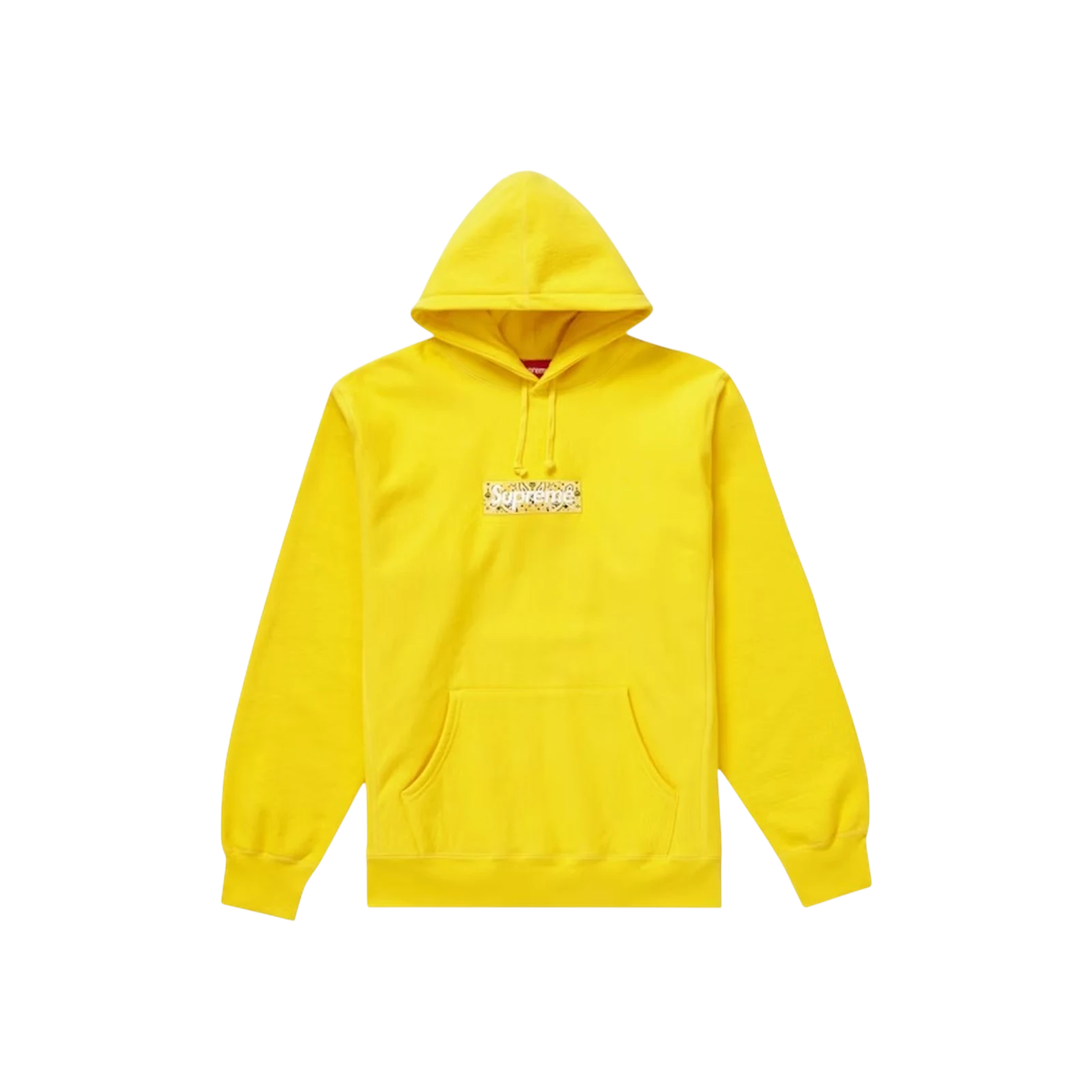 SUPREME BANDANA BOX LOGO HOODED « YELLOW »