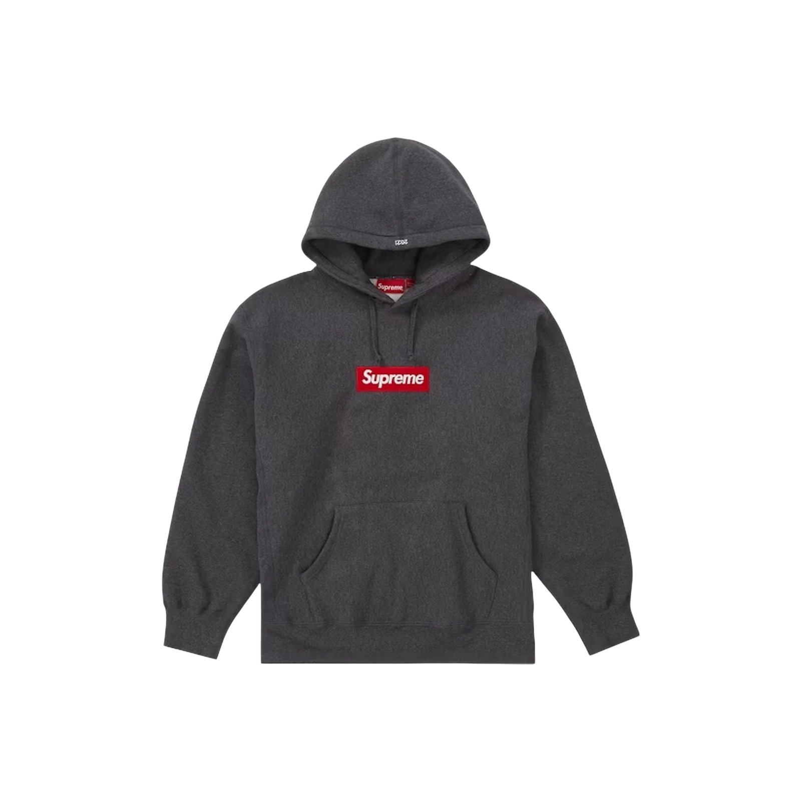 SUPREME BOX LOGO HOODED « CHARCOAL »