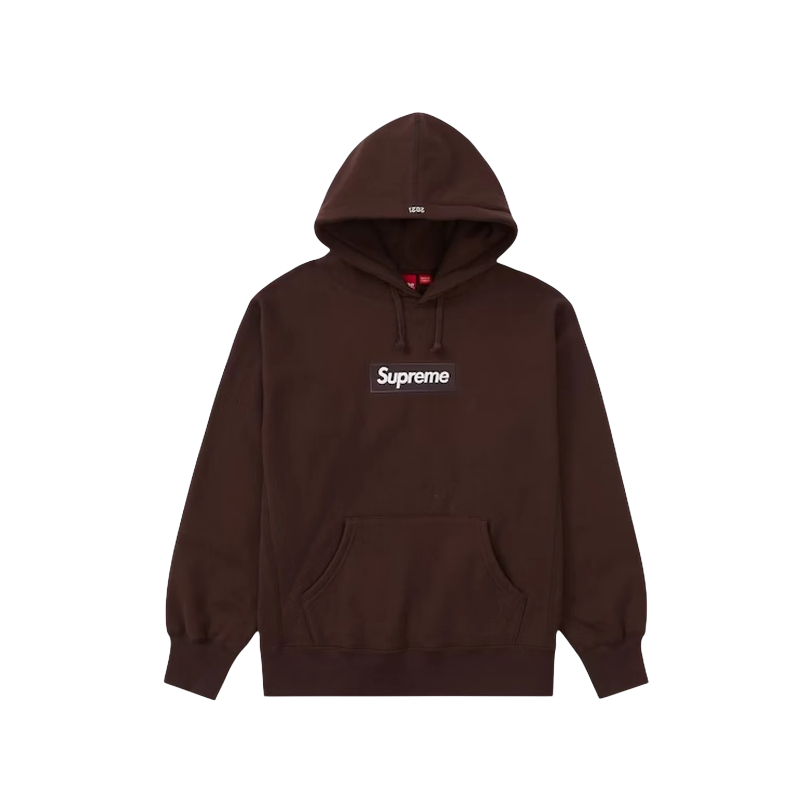 SUPREME BOX LOGO HOODED « DARK BROWN »