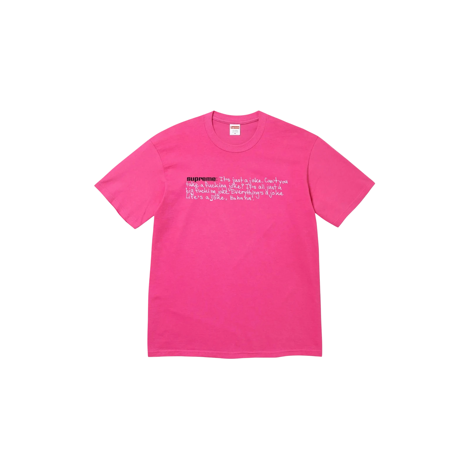 JOKE TEE « FUCHSIA »