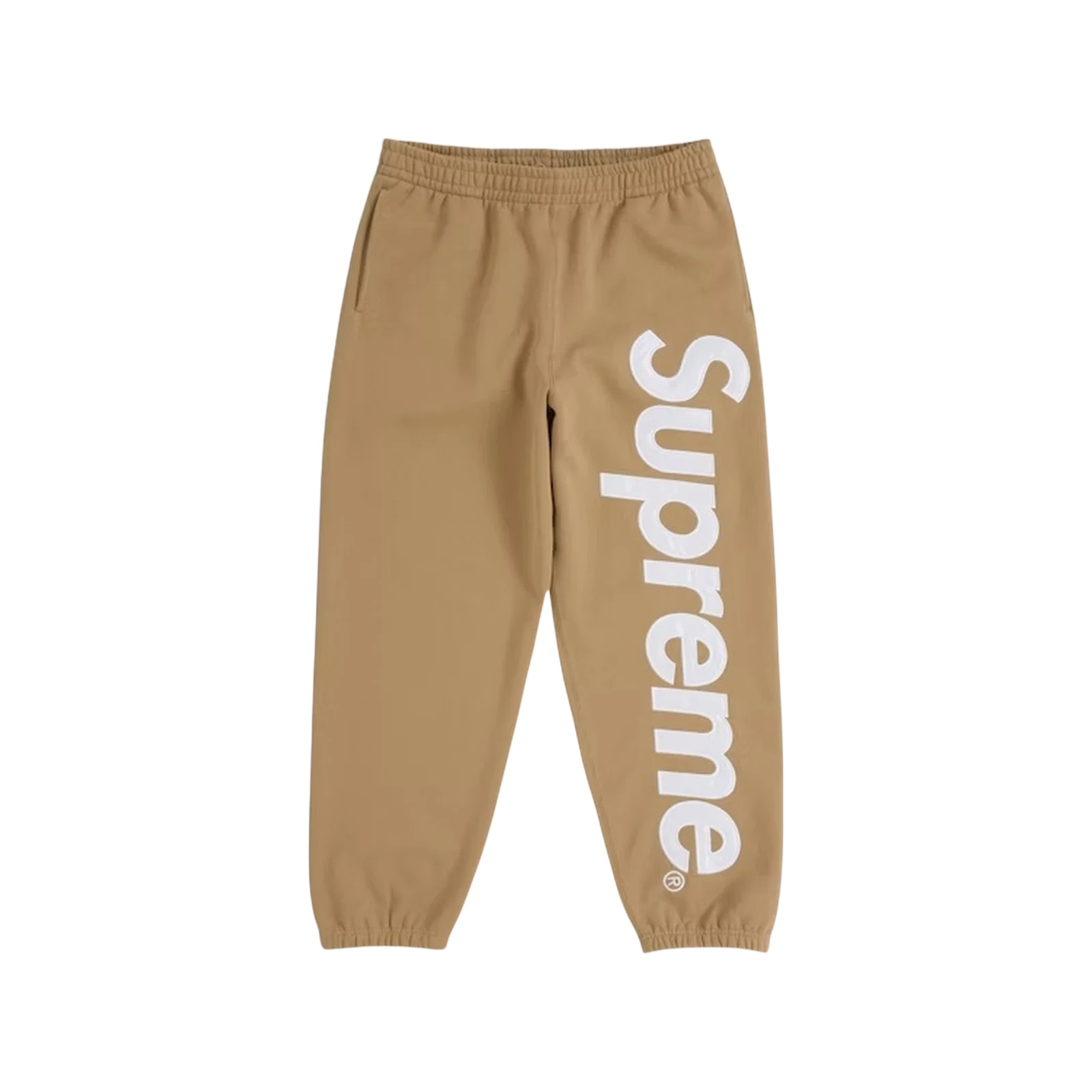 SUPREME SATIN APPLIQUE HOODED « BROWN »