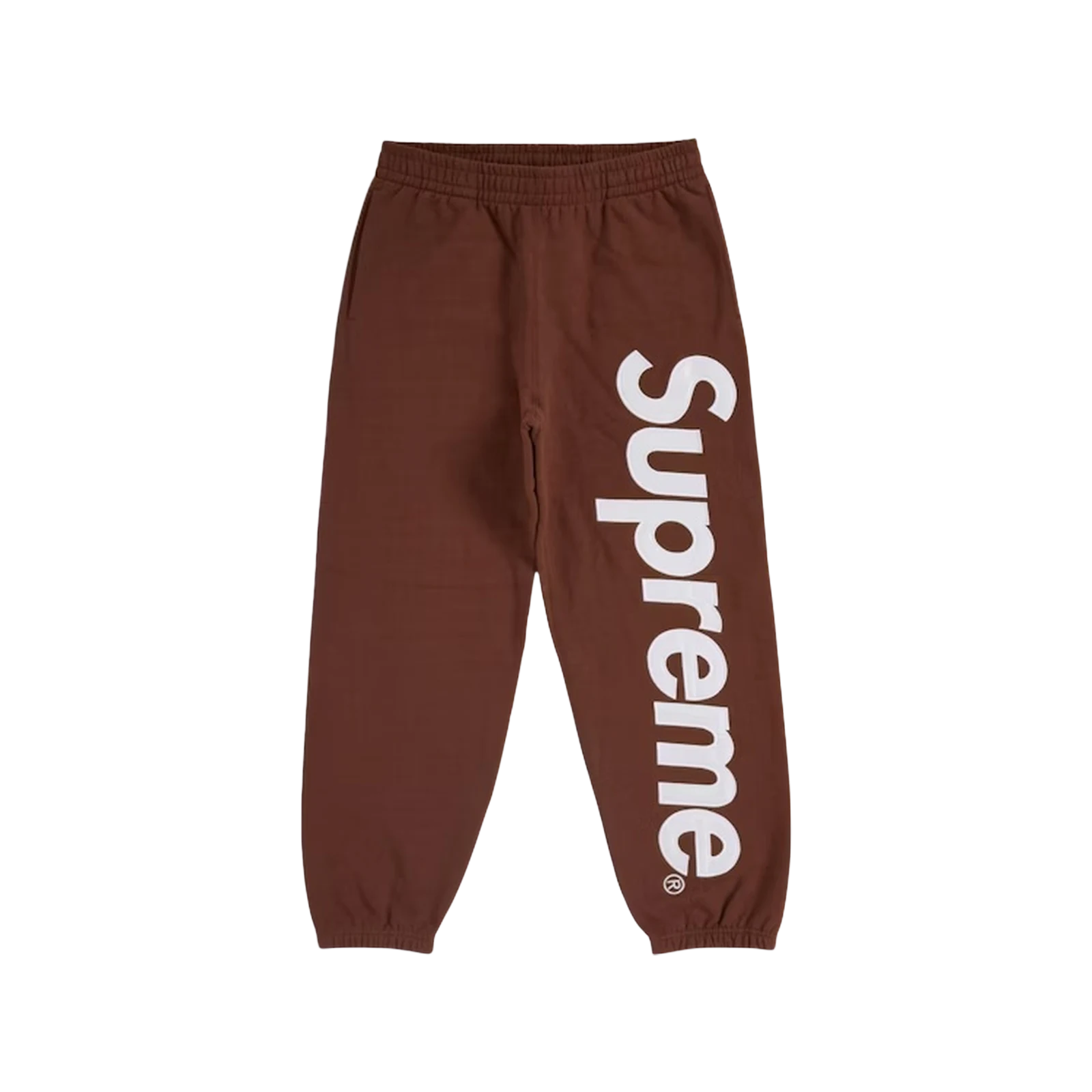 SUPREME SATIN APPLIQUE HOODED « BROWN »
