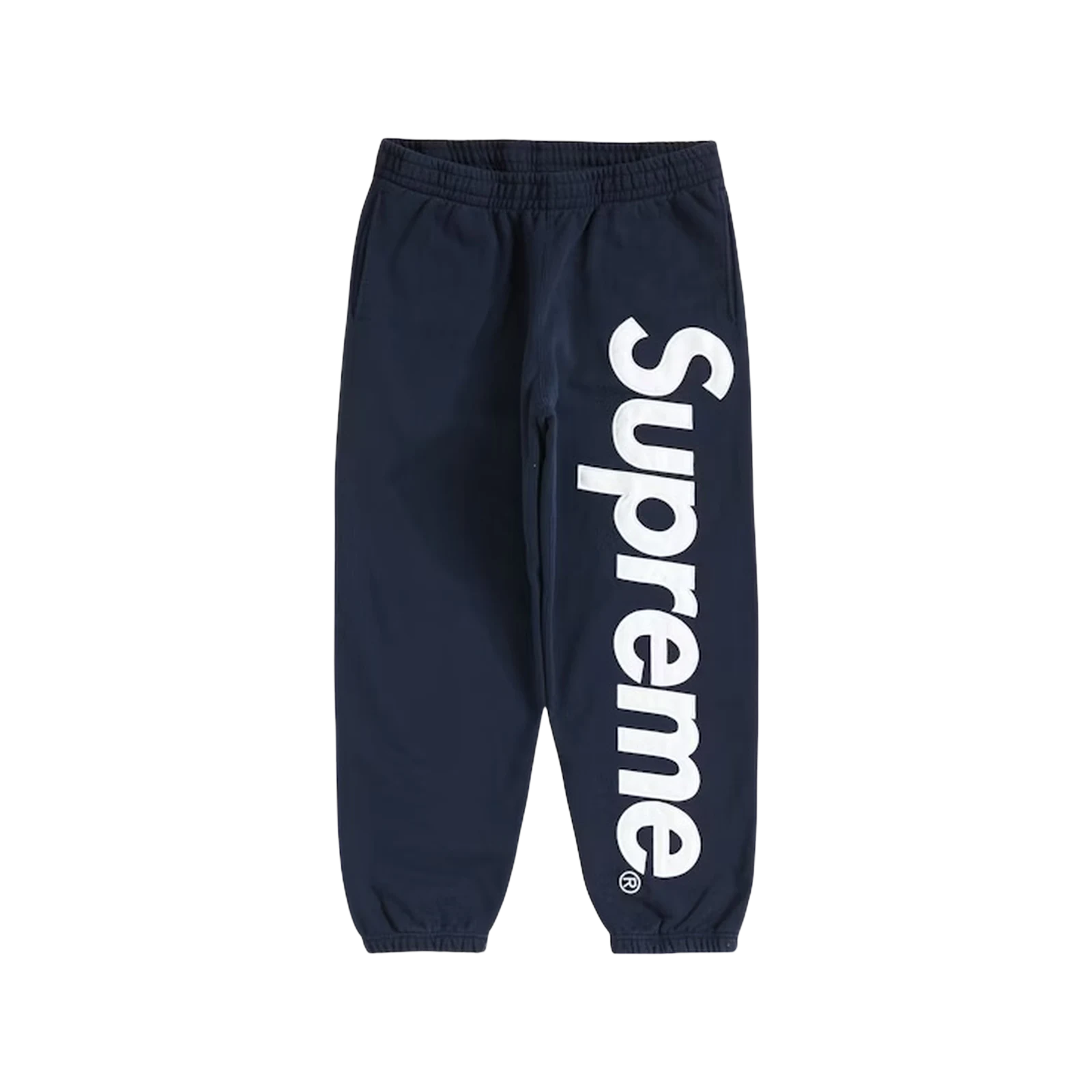 SUPREME SATIN APPLIQUE HOODED « NAVY »