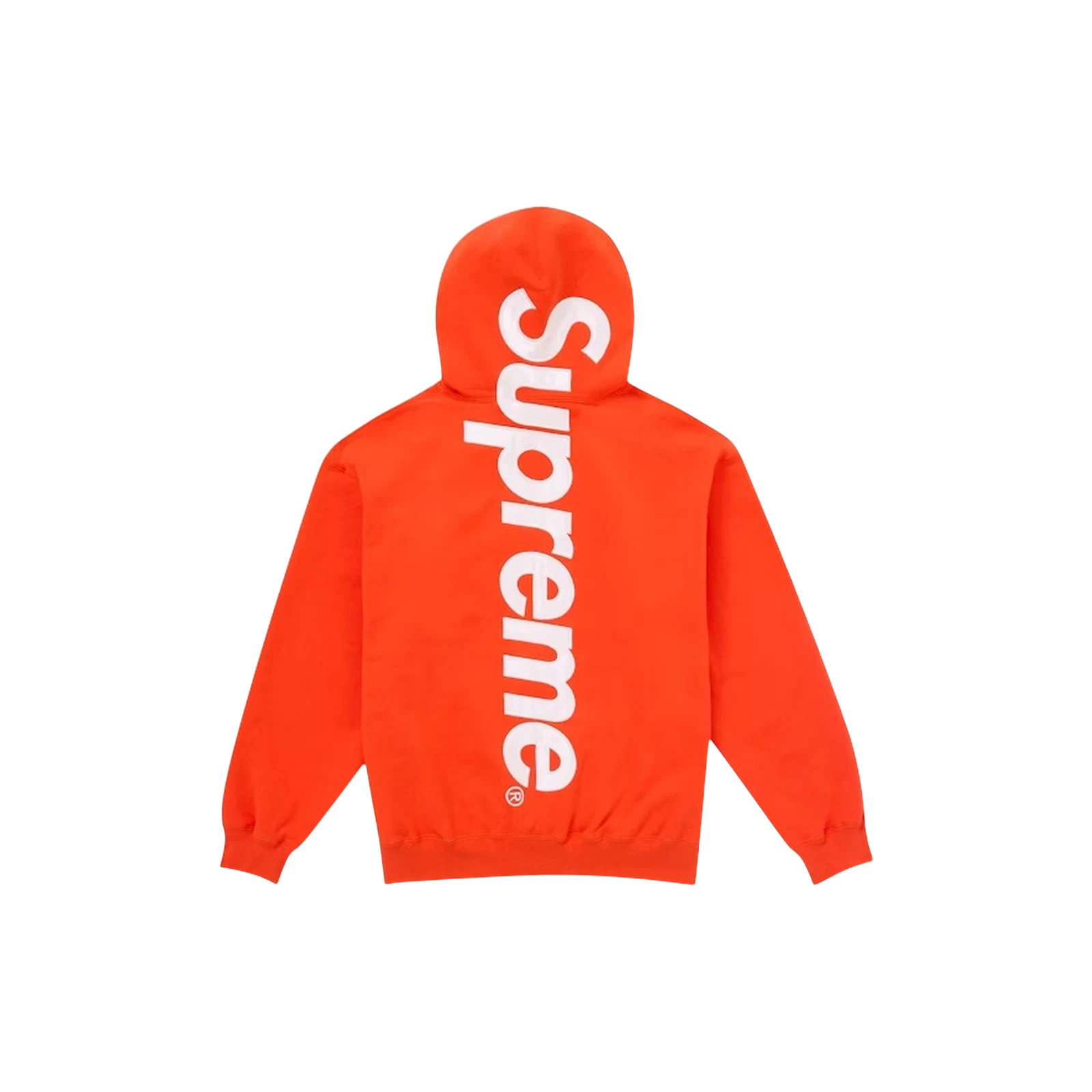 SUPREME SATIN APPLIQUE HOODED « ORANGE »