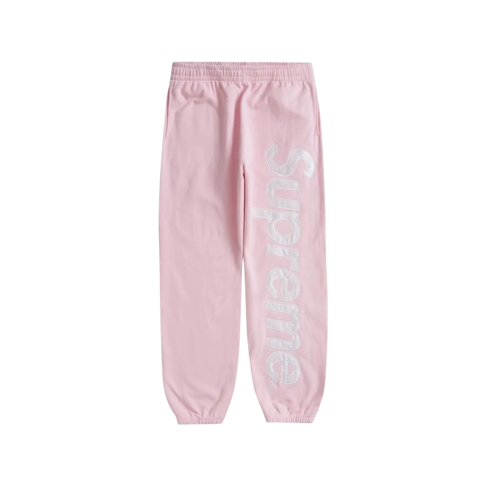 SUPREME SATIN APPLIQUE HOODED « PINK »