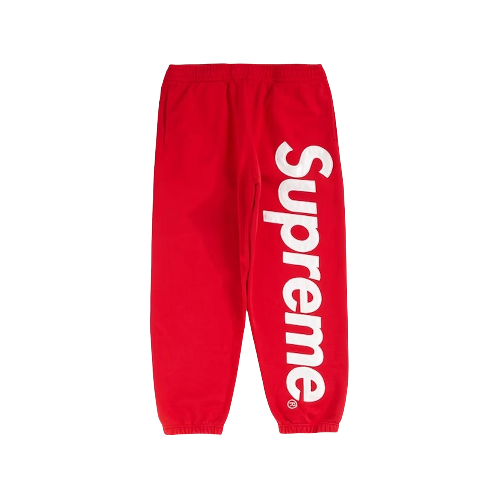 SUPREME SATIN APPLIQUE HOODED « RED »