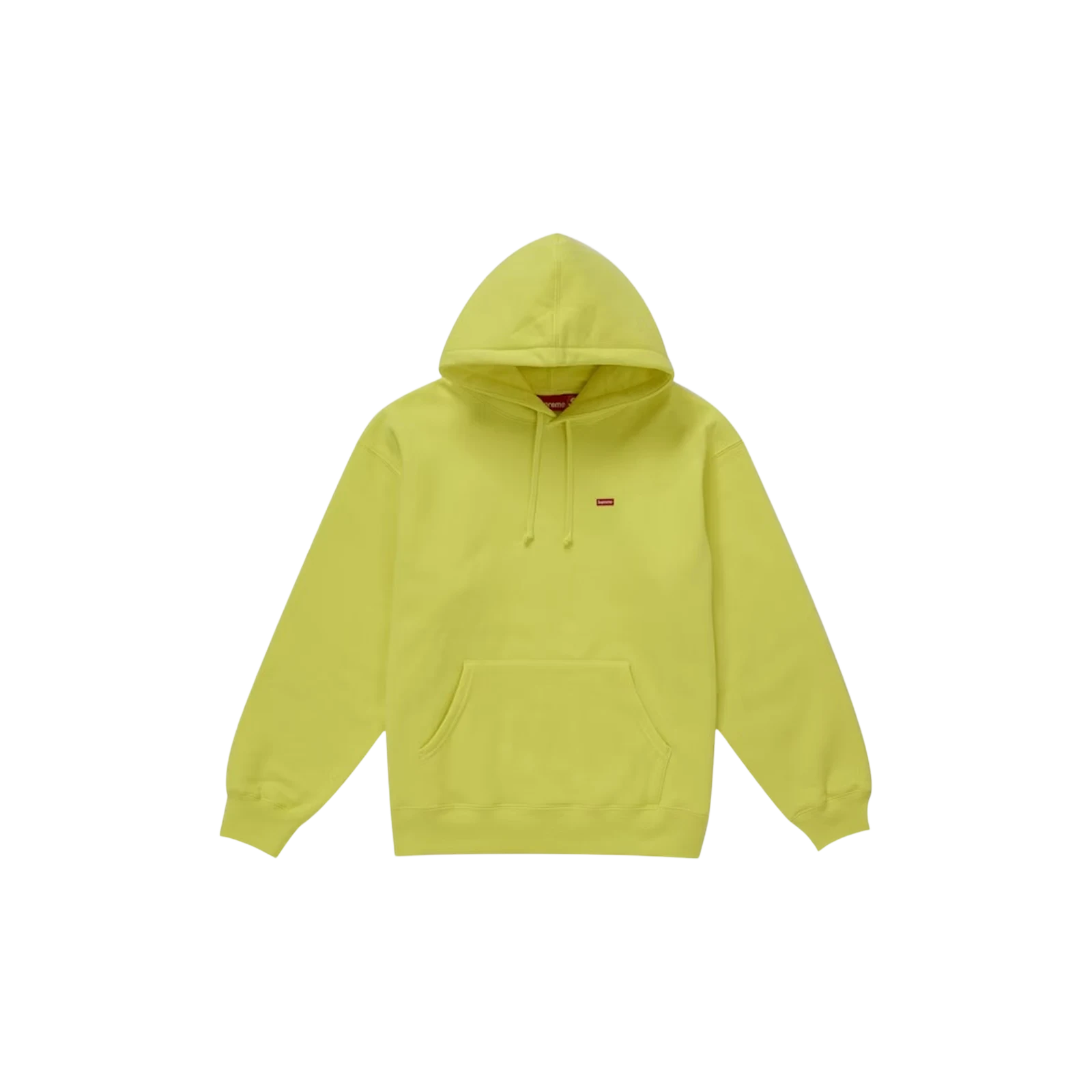 SUPREME SMALL BOX LOGO HOODED « BRIGHT YELLOW »