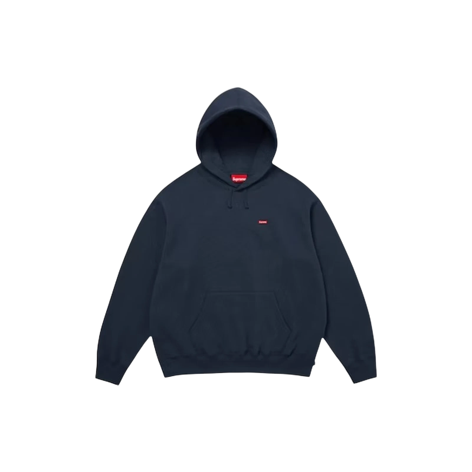 SUPREME SMALL BOX LOGO HOODED « NAVY »