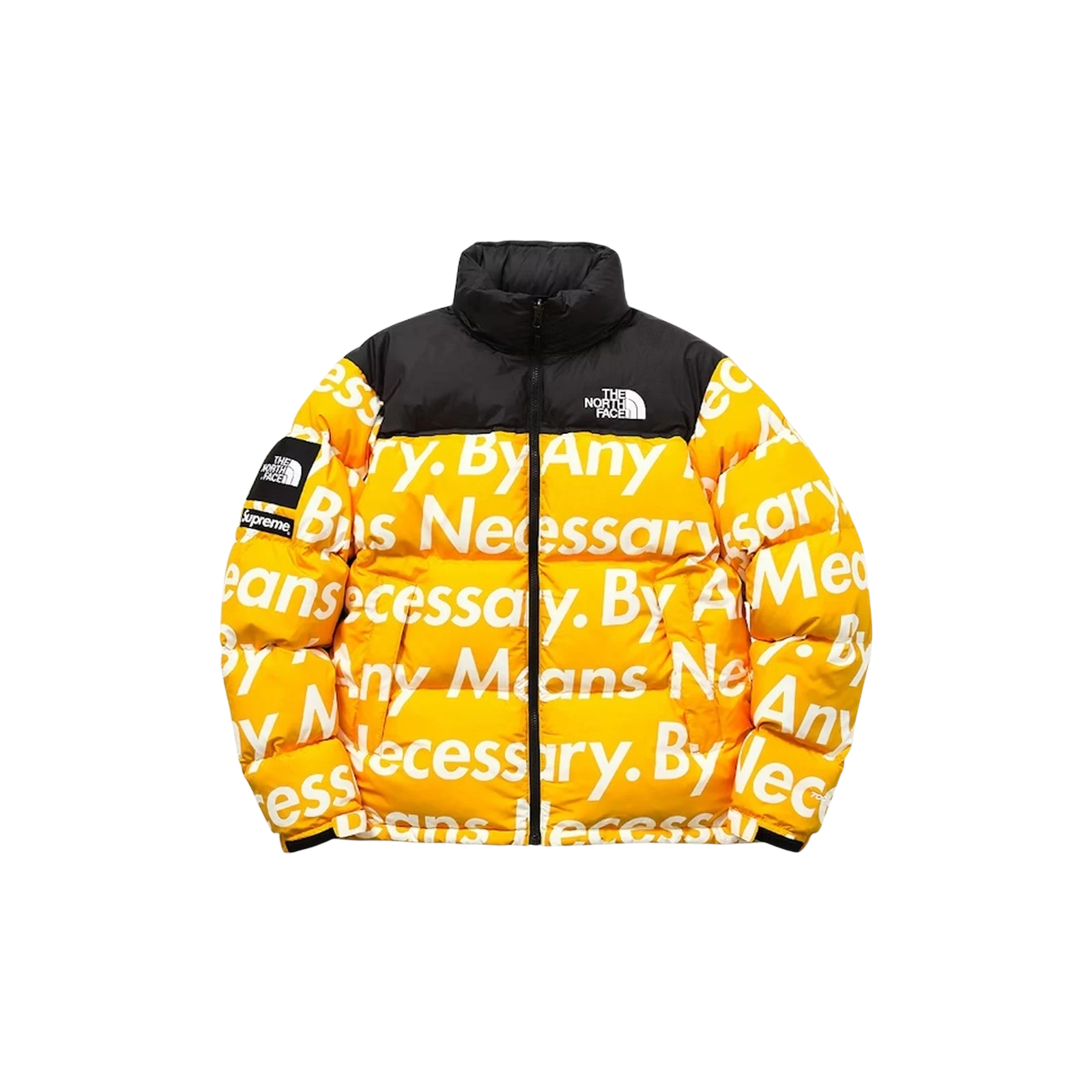 SUPREME X BY ANY MEANS NUPTSE JACKET « YELLOW »