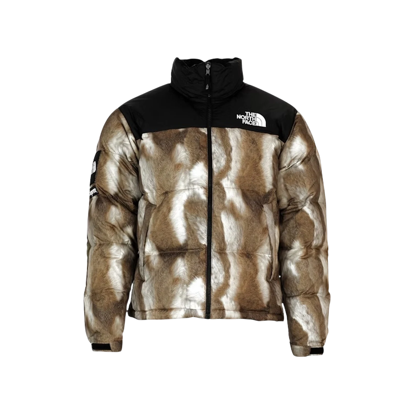 SUPREME X FUR PRINT NUPTSE « BROWN »