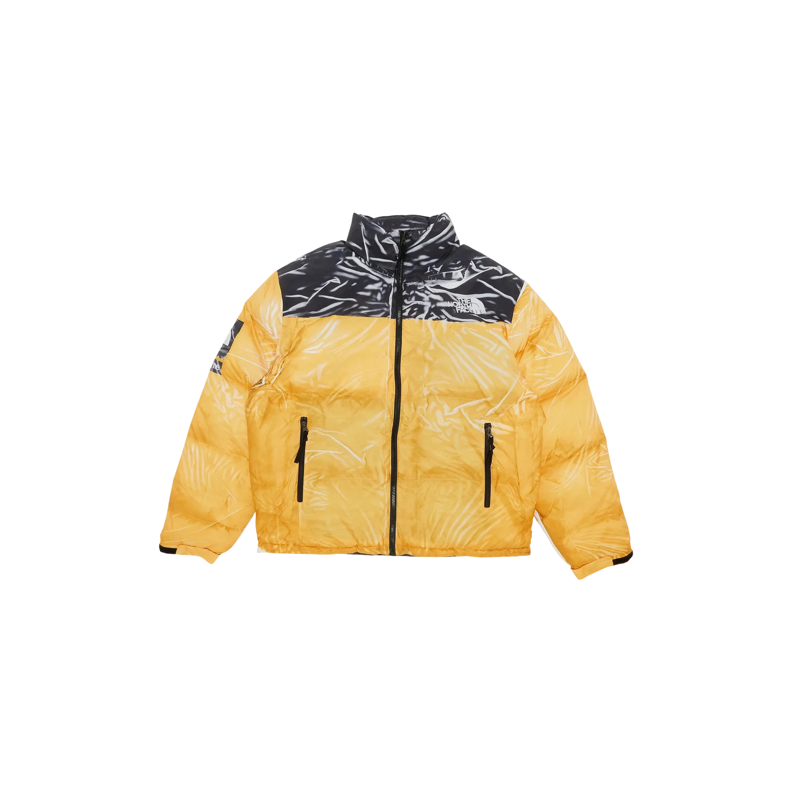 SUPREME X THE NORTH FACE PRINTED NUPTSE JACKET « YELLOW »