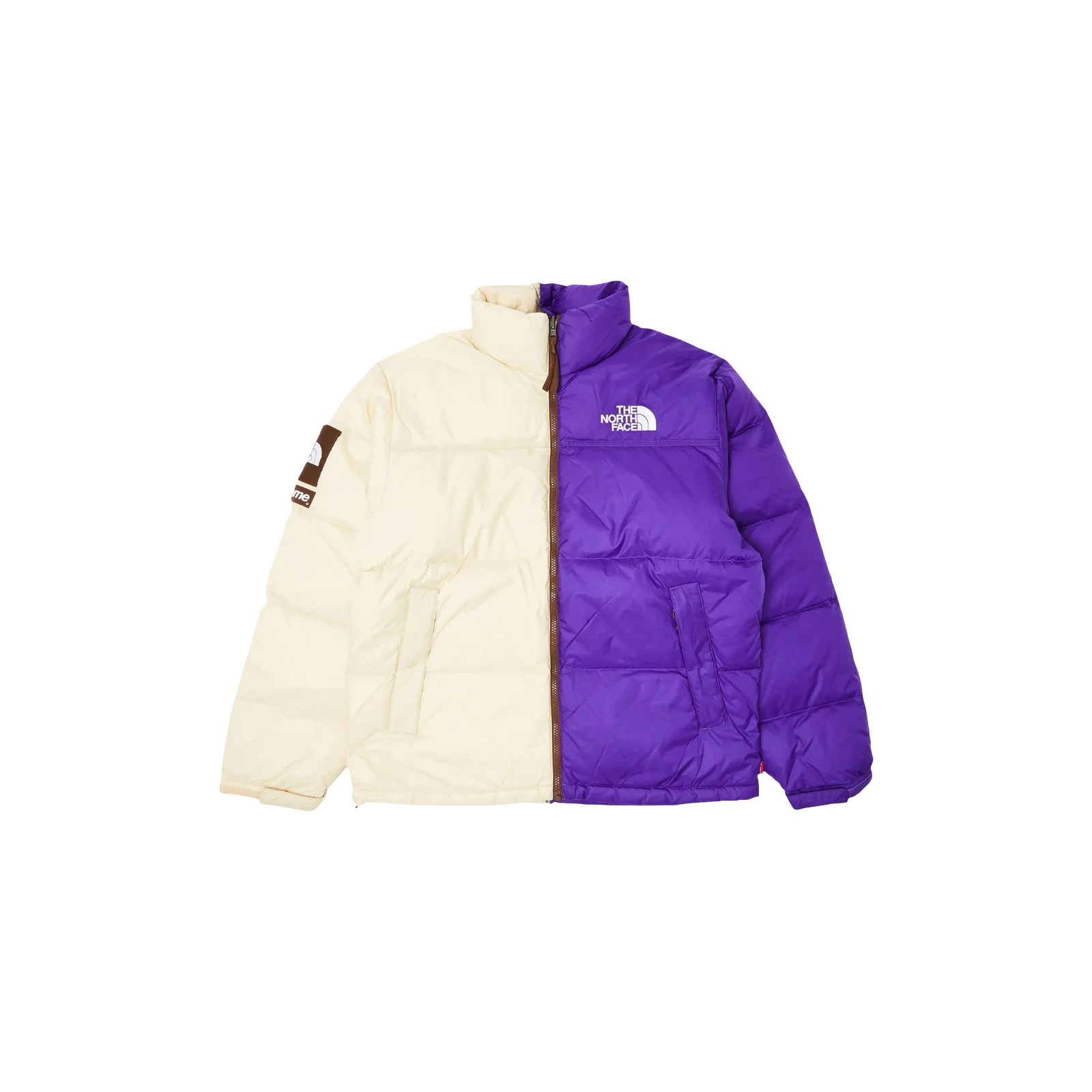 SUPREME X THE NORTH FACE SPLIT NUPTSE JACKET « TAN »