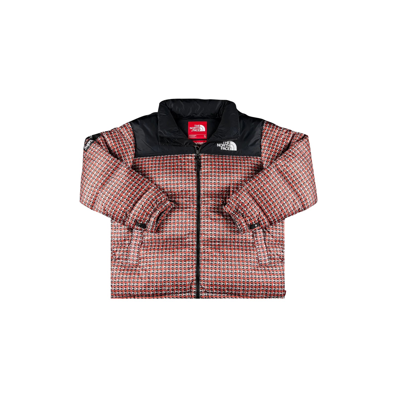 SUPREME X THE NORTH FACE STUDDED NUPTSE JACKET « RED »