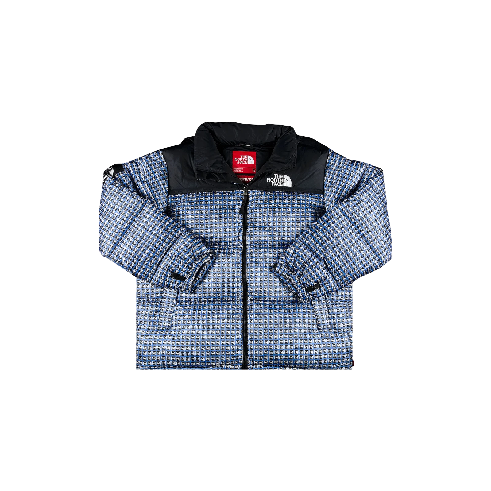 SUPREME X STUDDED NUPTSE JACKET « ROYAL »