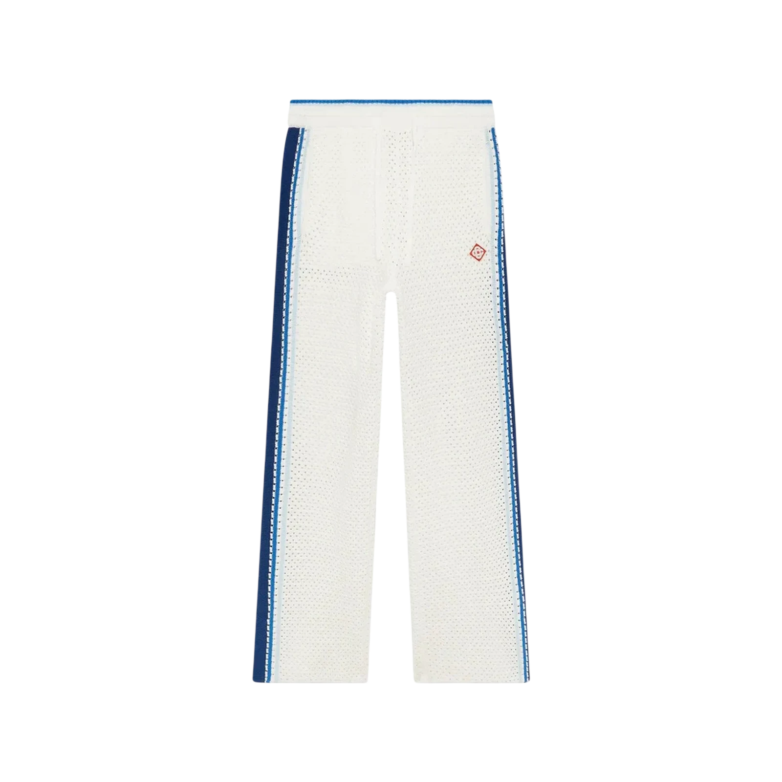 SURVÊTEMENT EN MESH À RAYURES BLANCHES ET BLEUES