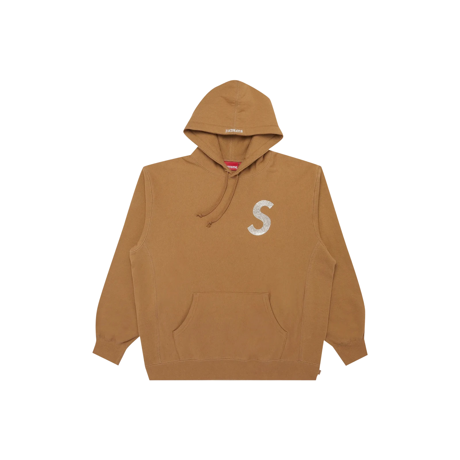 SWAROVSKI X S LOGO HOODED « BROWN »
