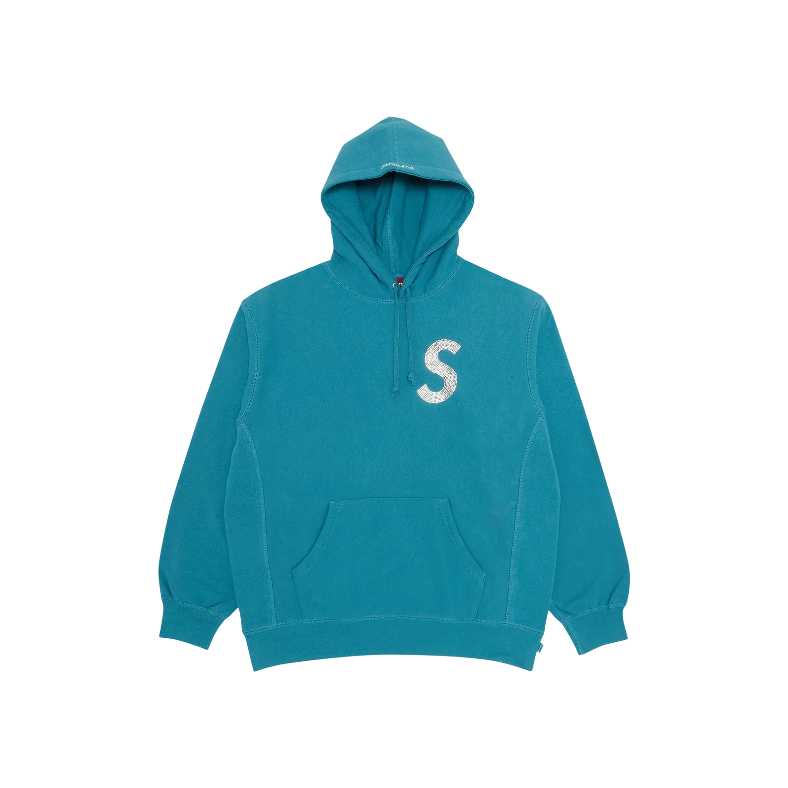 SWAROVSKI X S LOGO HOODED « LIGHT AQUA »