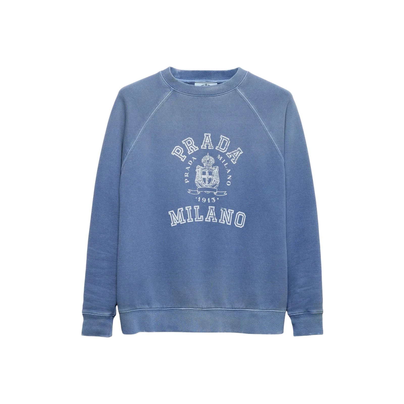 SWEAT-SHIRT À COL ROND EN COTON