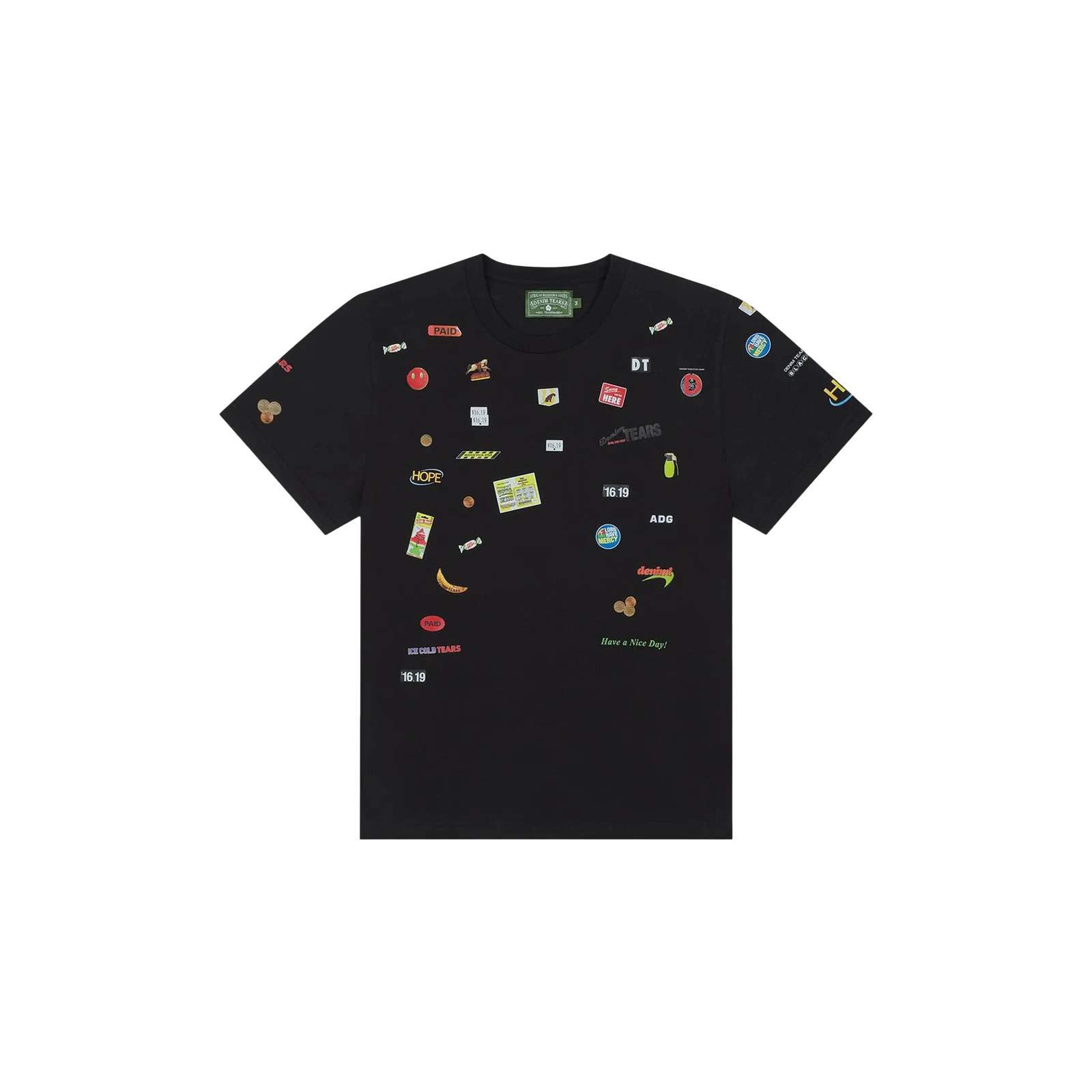 SWEET CORNER TEE « BLACK »