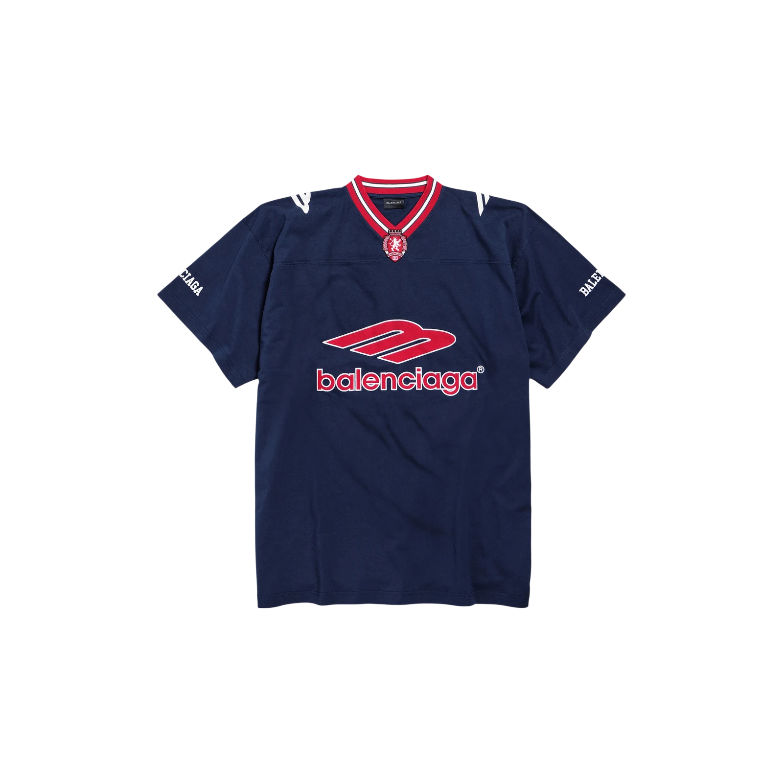 T-SHIRT COL V 3B FOOTBALL