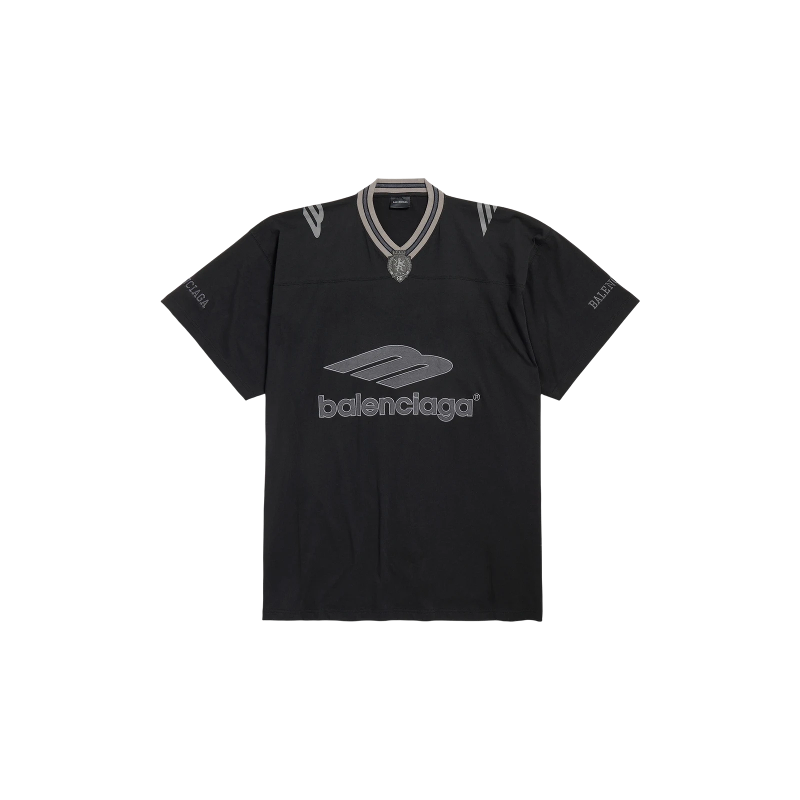 T-SHIRT COL V 3B FOOTBALL