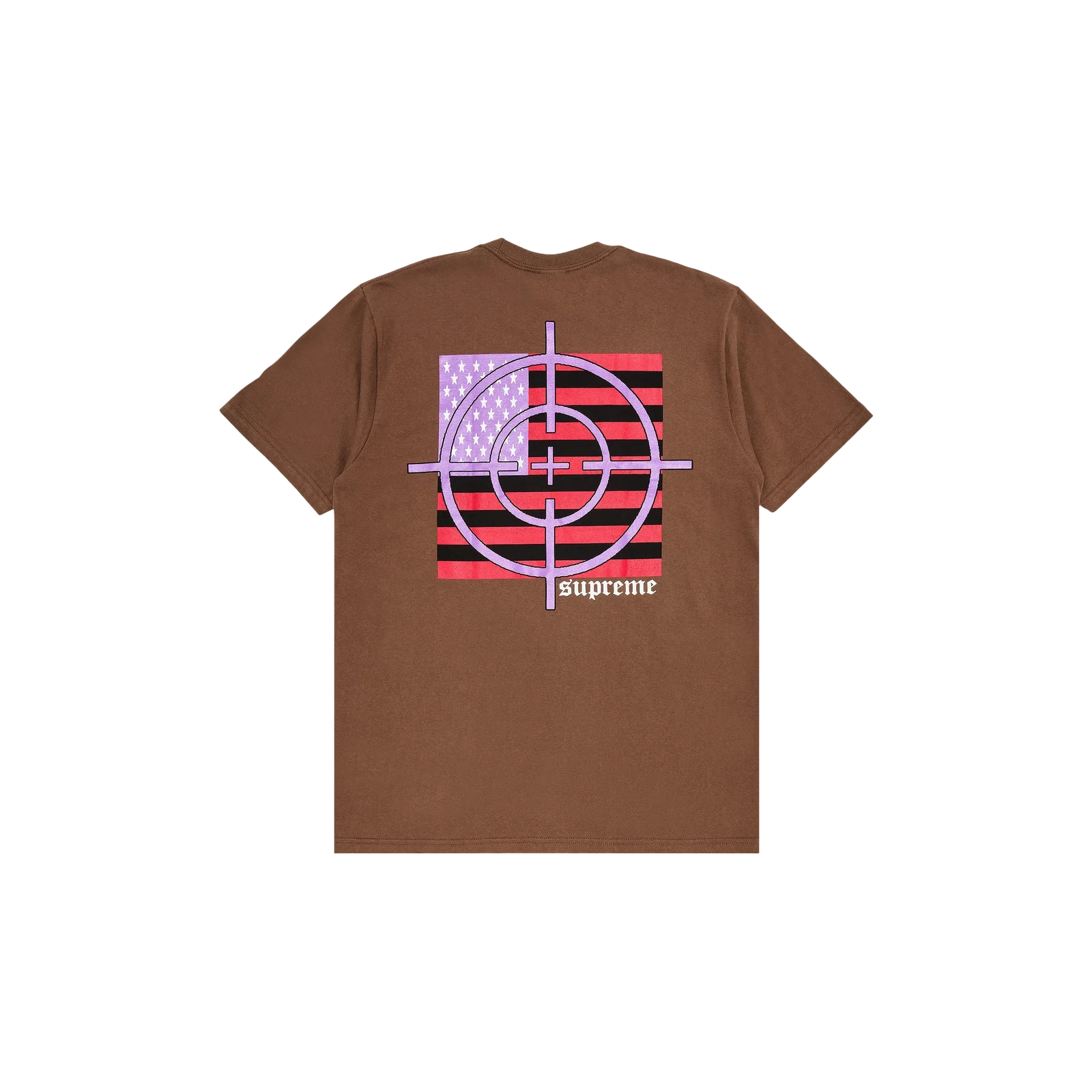TARGET TEE « BROWN »