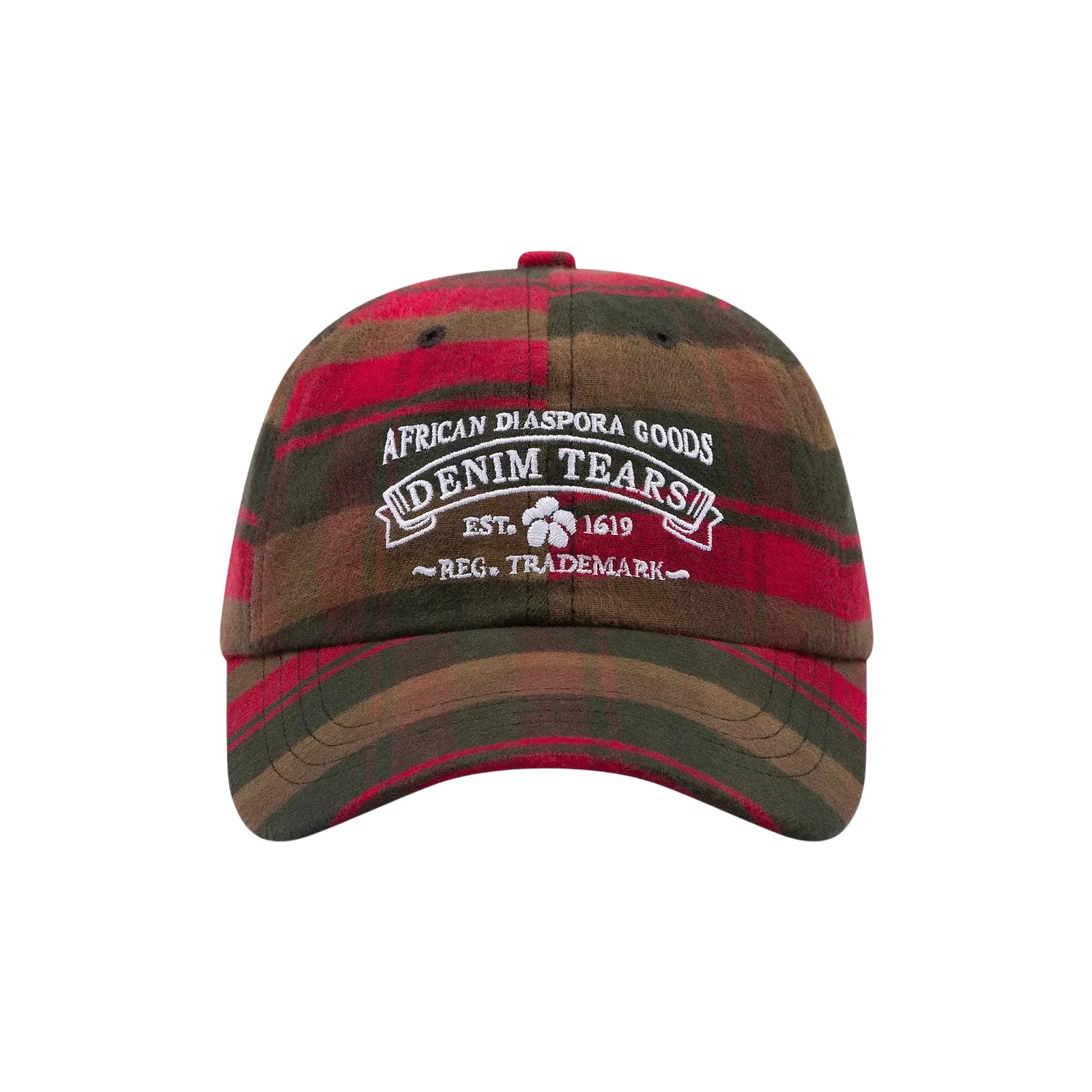 TARTAN ADG CAP « RED PLAID »