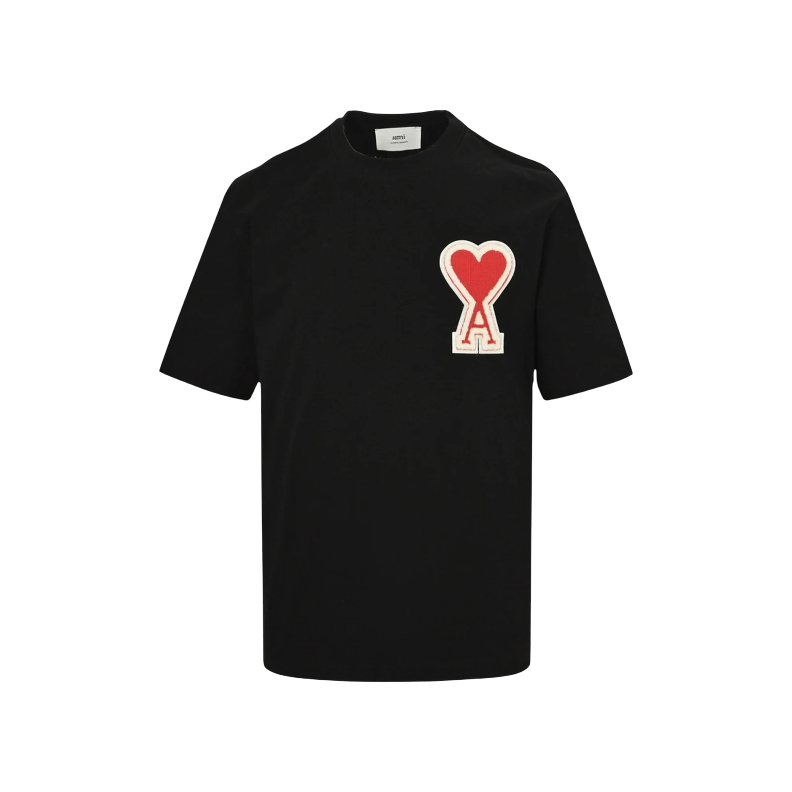 TEE AMI DE COEUR « BLACK RED »