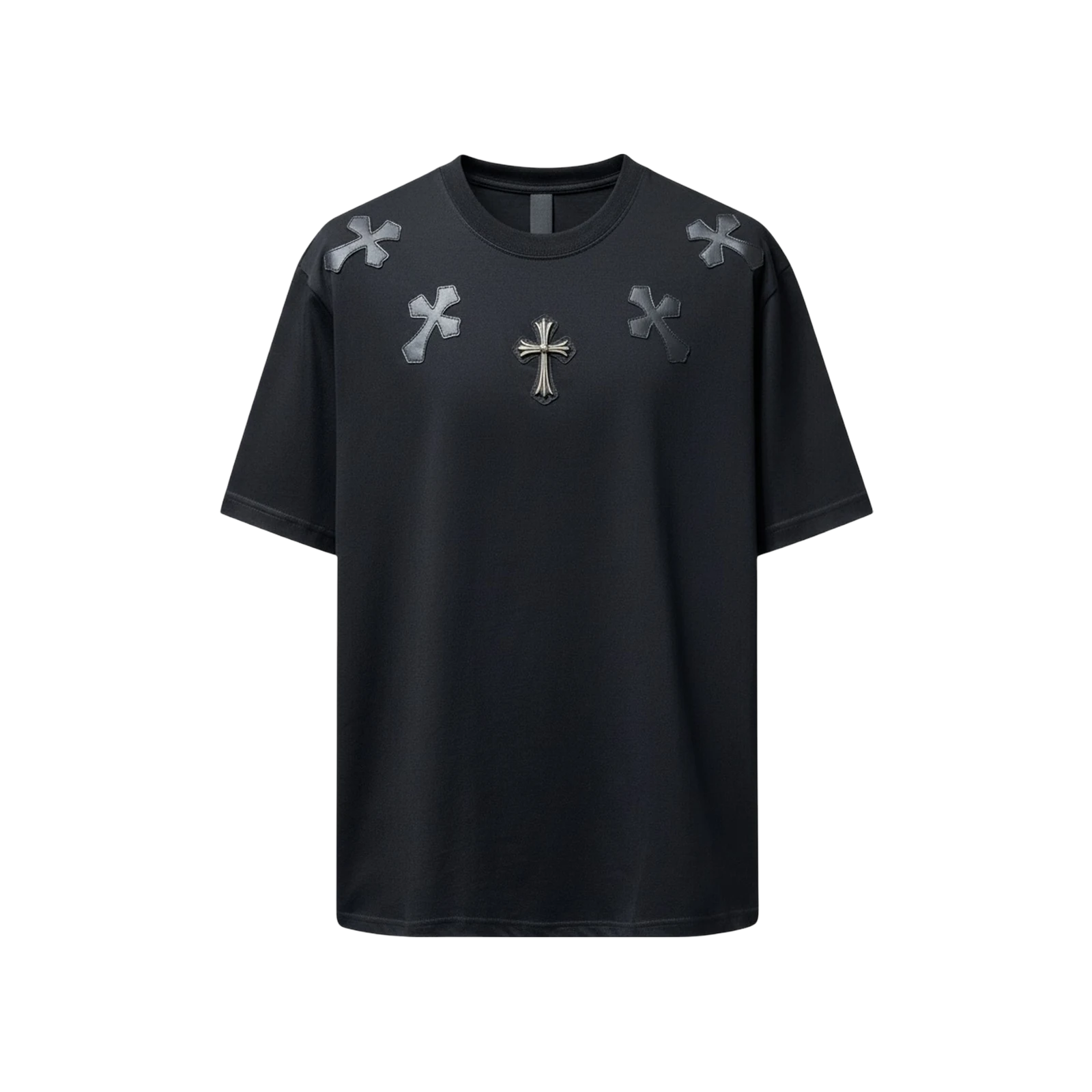 TEE CROSS LOGO « BLACK »