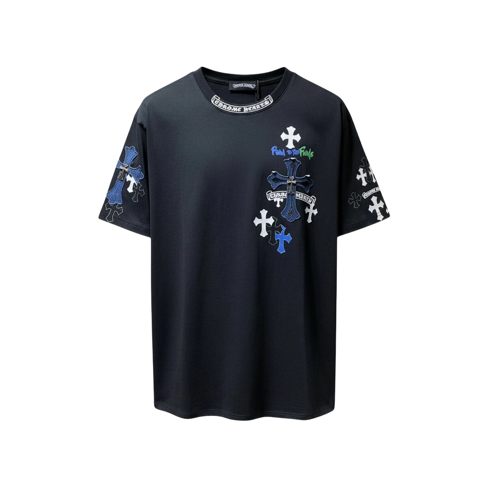 TEE CROSS LOGO « BLACK »
