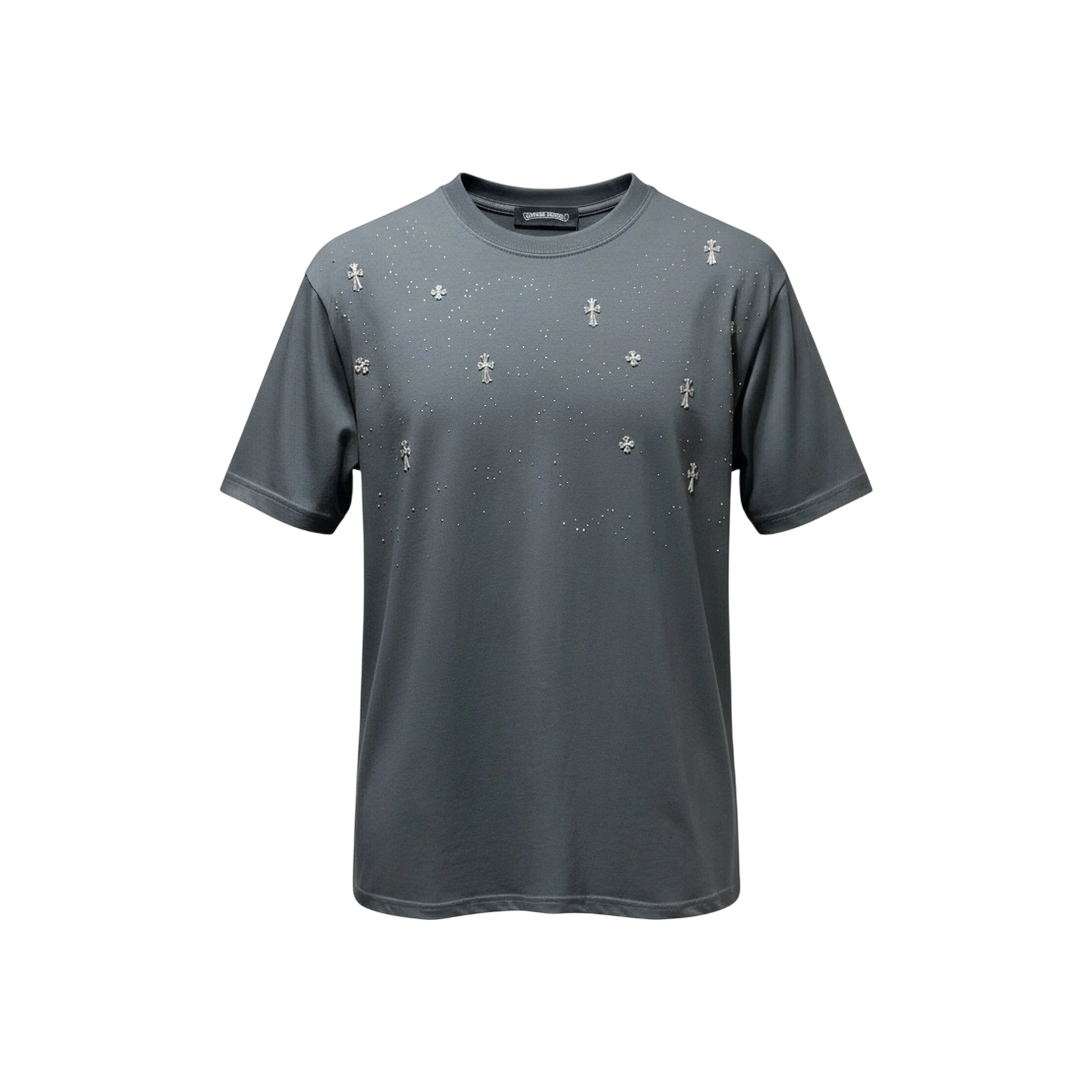 TEE CROSS LOGO « GREY »
