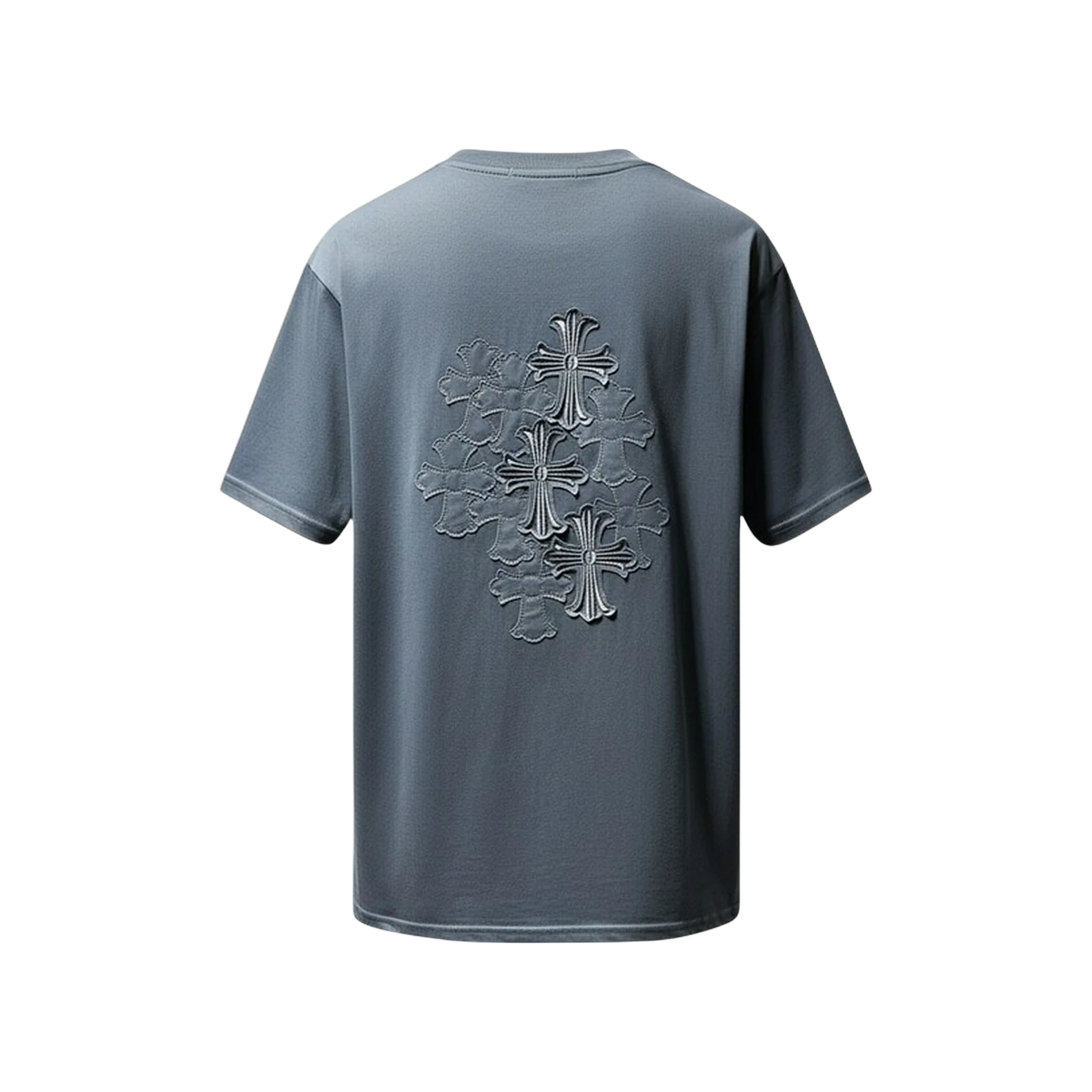 TEE CROSS LOGO « GREY »