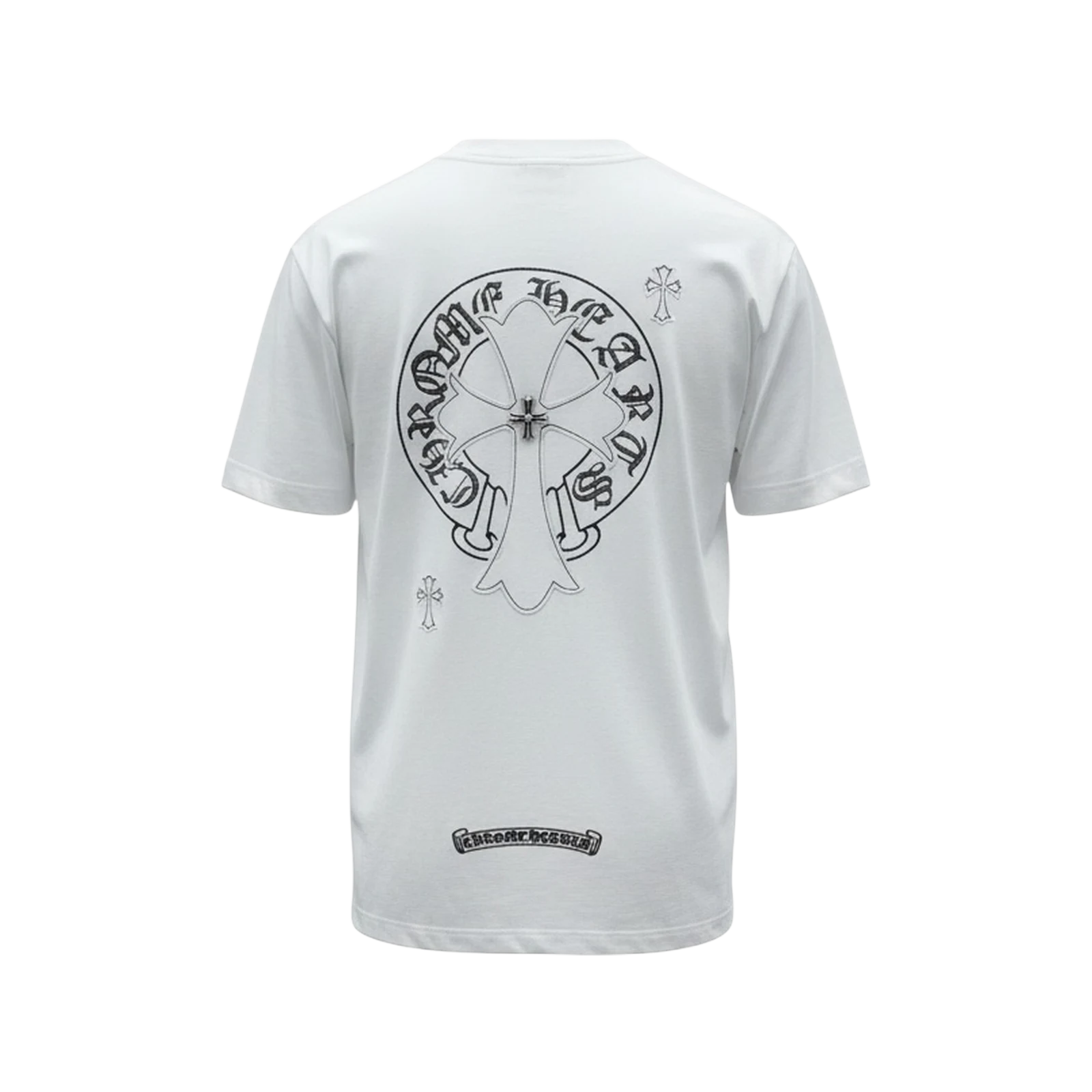 TEE CROSS LOGO « WHITE »