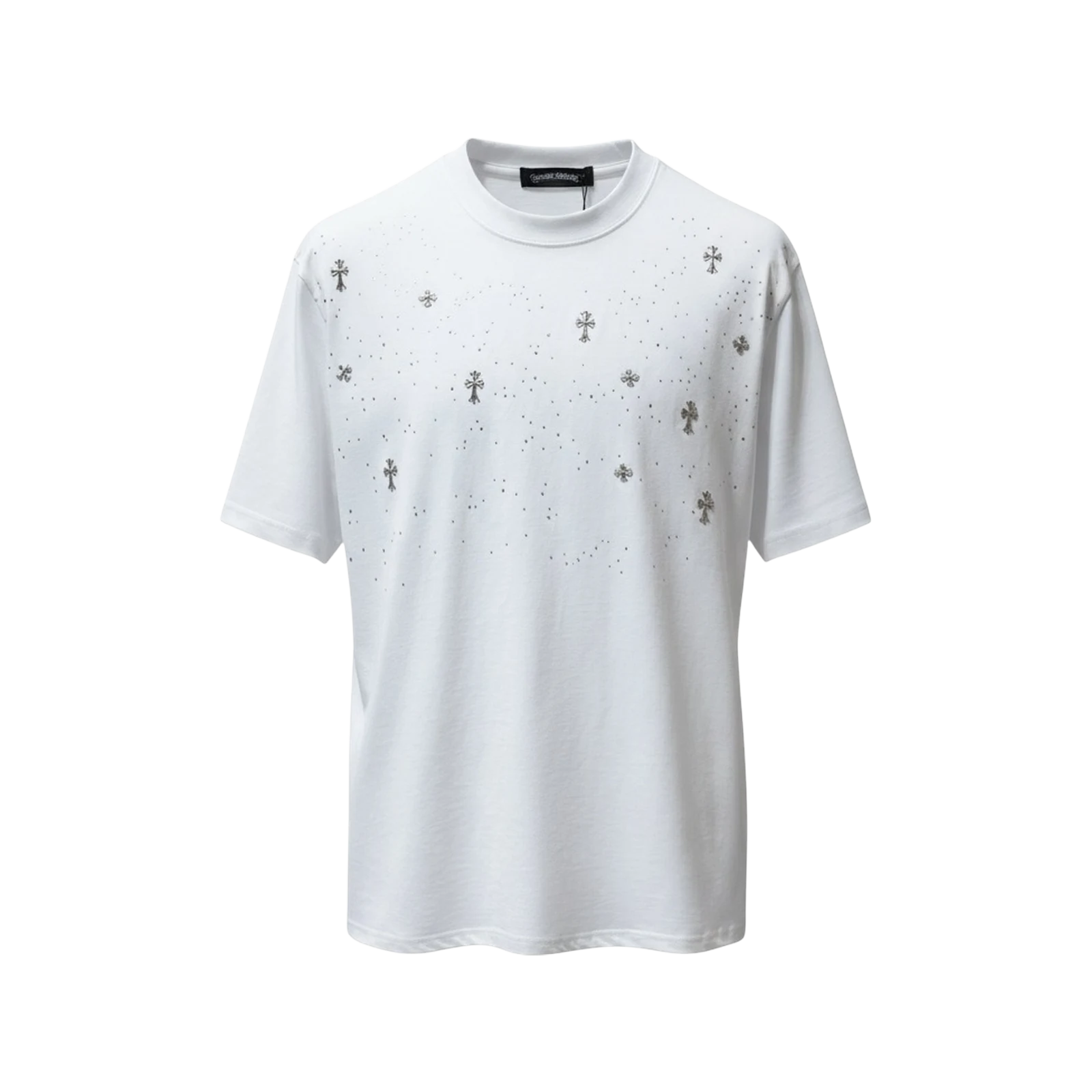TEE CROSS LOGO « WHITE »