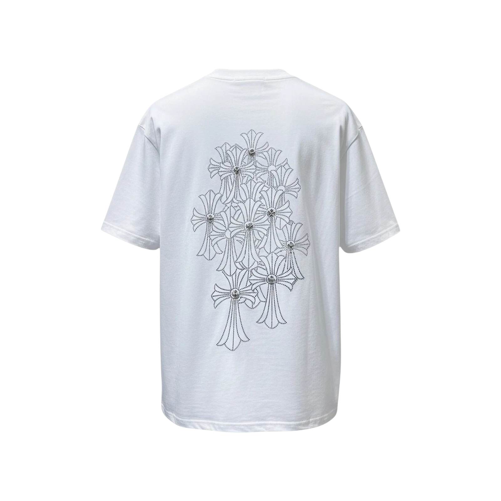 TEE CROSS LOGO « WHITE »