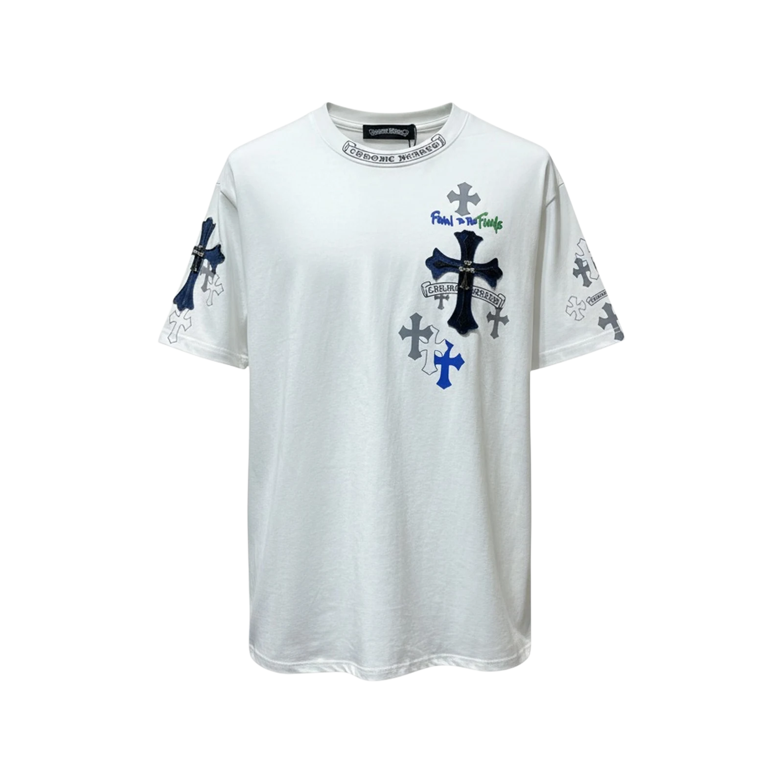 TEE CROSS LOGO « WHITE »