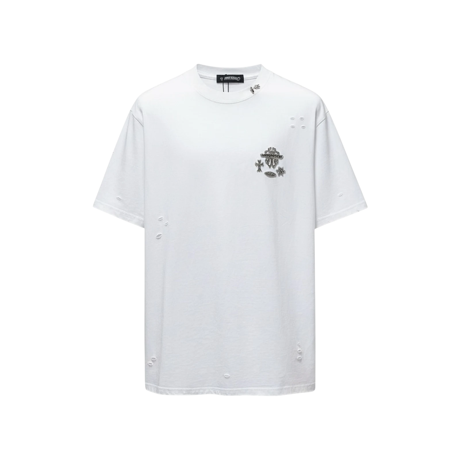 TEE CROSS LOGO « WHITE »