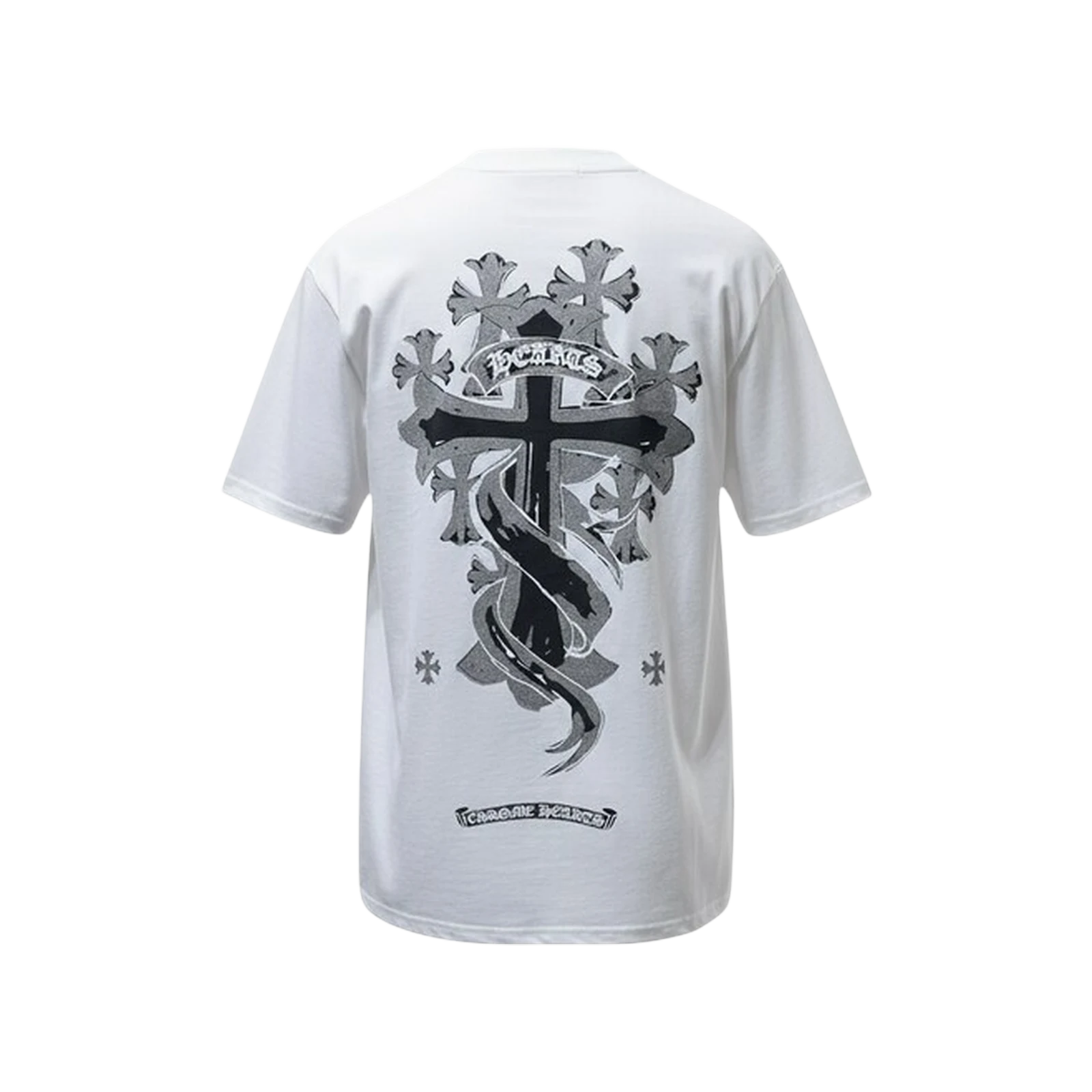 TEE CROSS LOGO « WHITE »