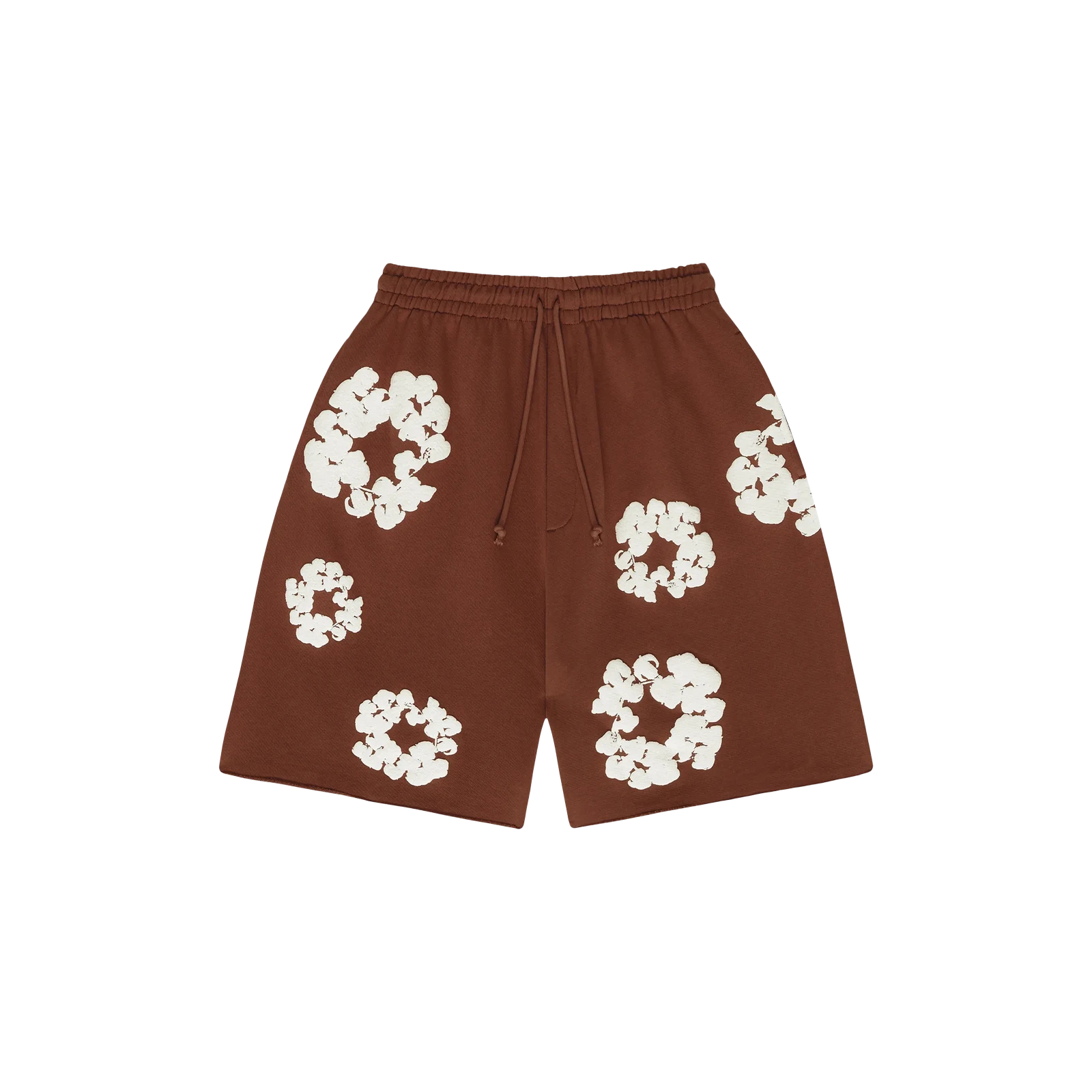 THE COTTON WREATH SHORTS « BROWN »