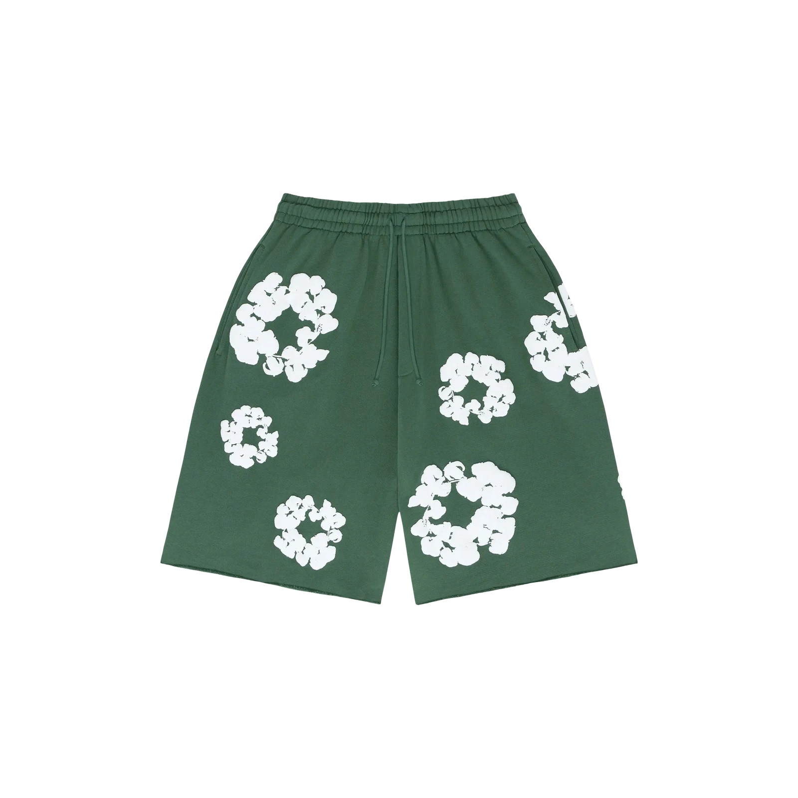 THE COTTON WREATH SHORTS « GREEN »