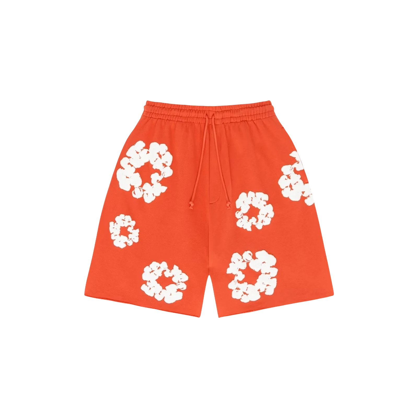 THE COTTON WREATH SHORTS « ORANGE »