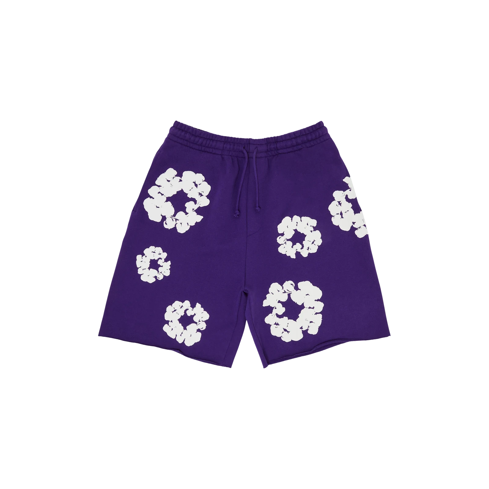 THE COTTON WREATH SHORTS « PURPLE »