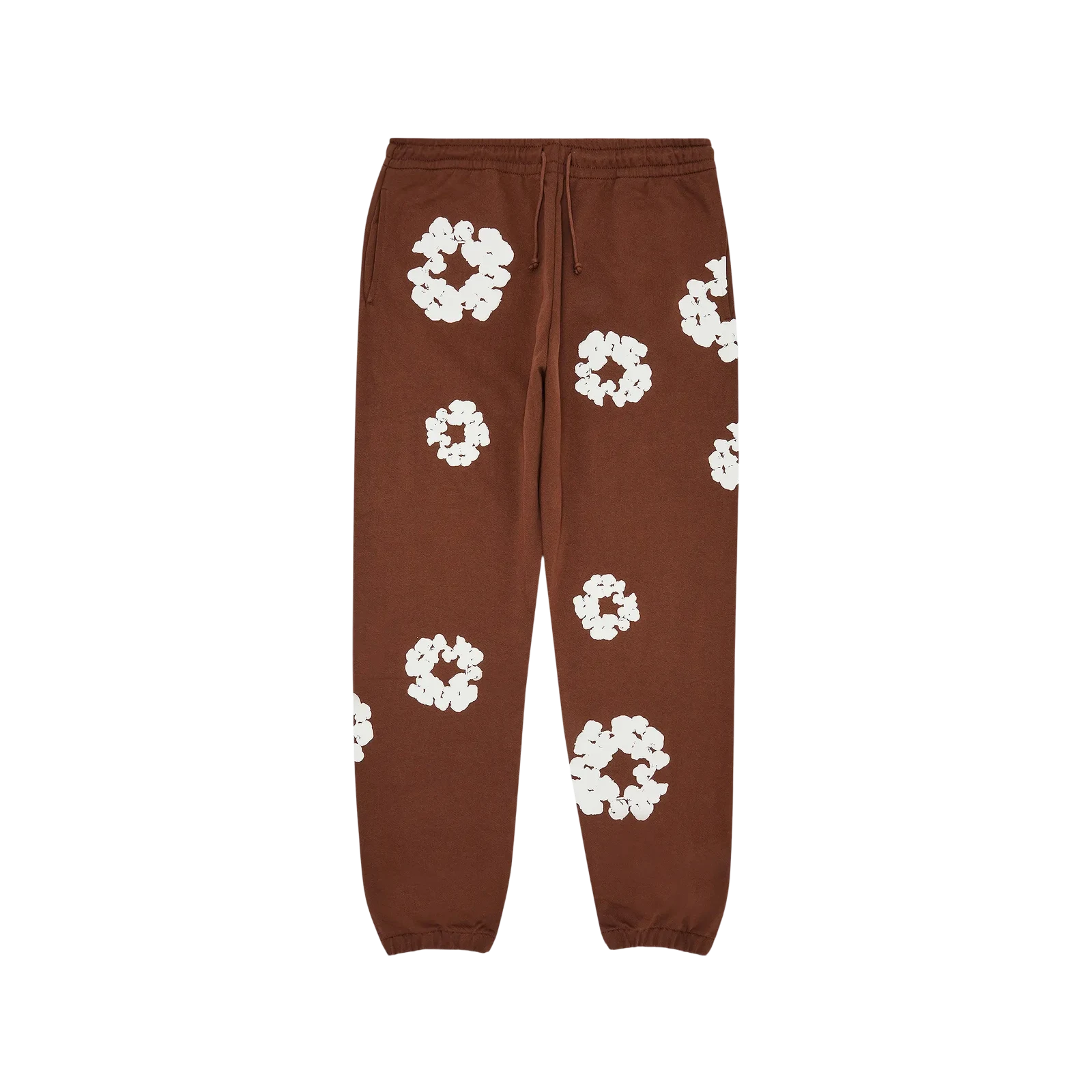 THE COTTON WREATH SWEATPANTS « BROWN »