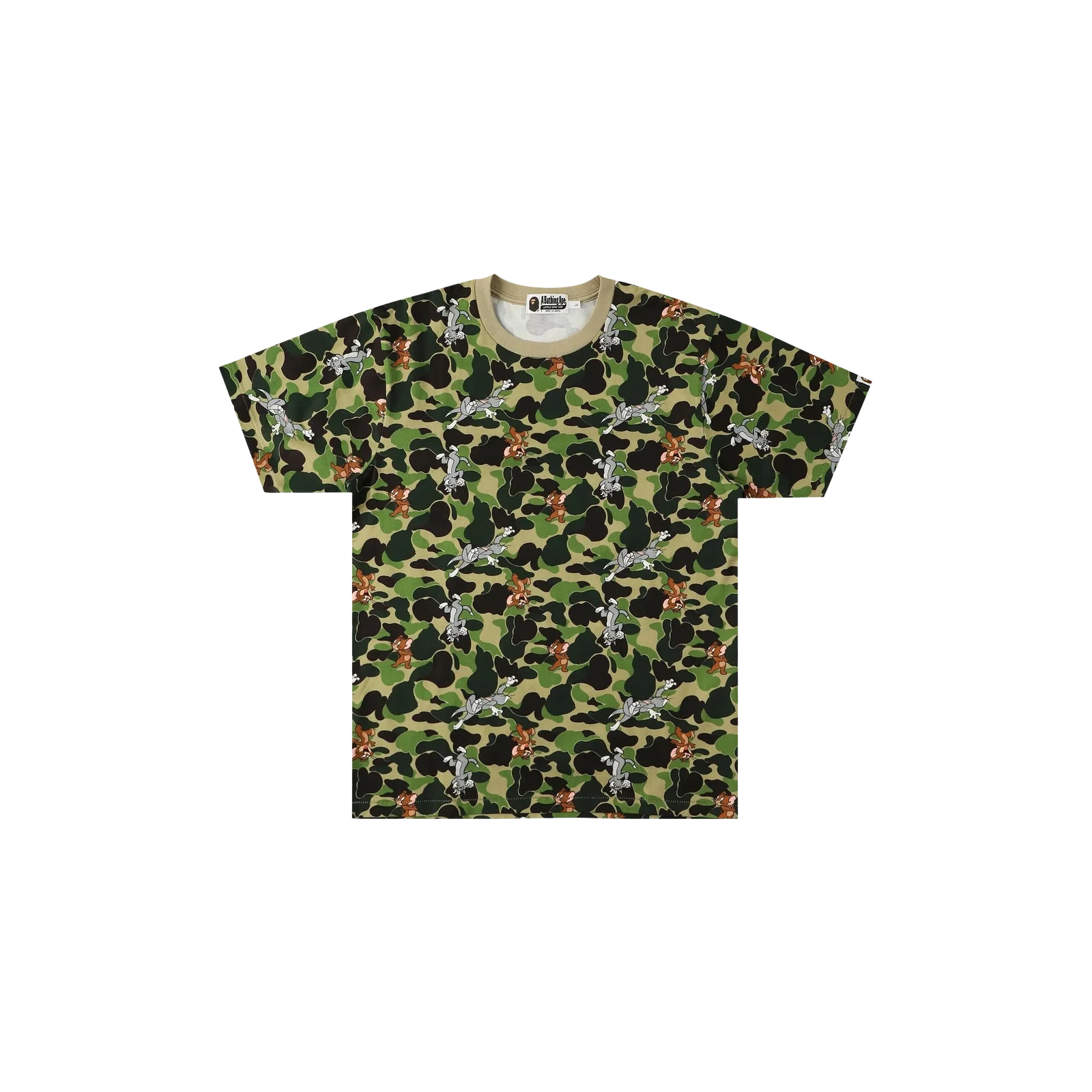 TOM & JERRY CAMO T-SHIRT « GREEN »