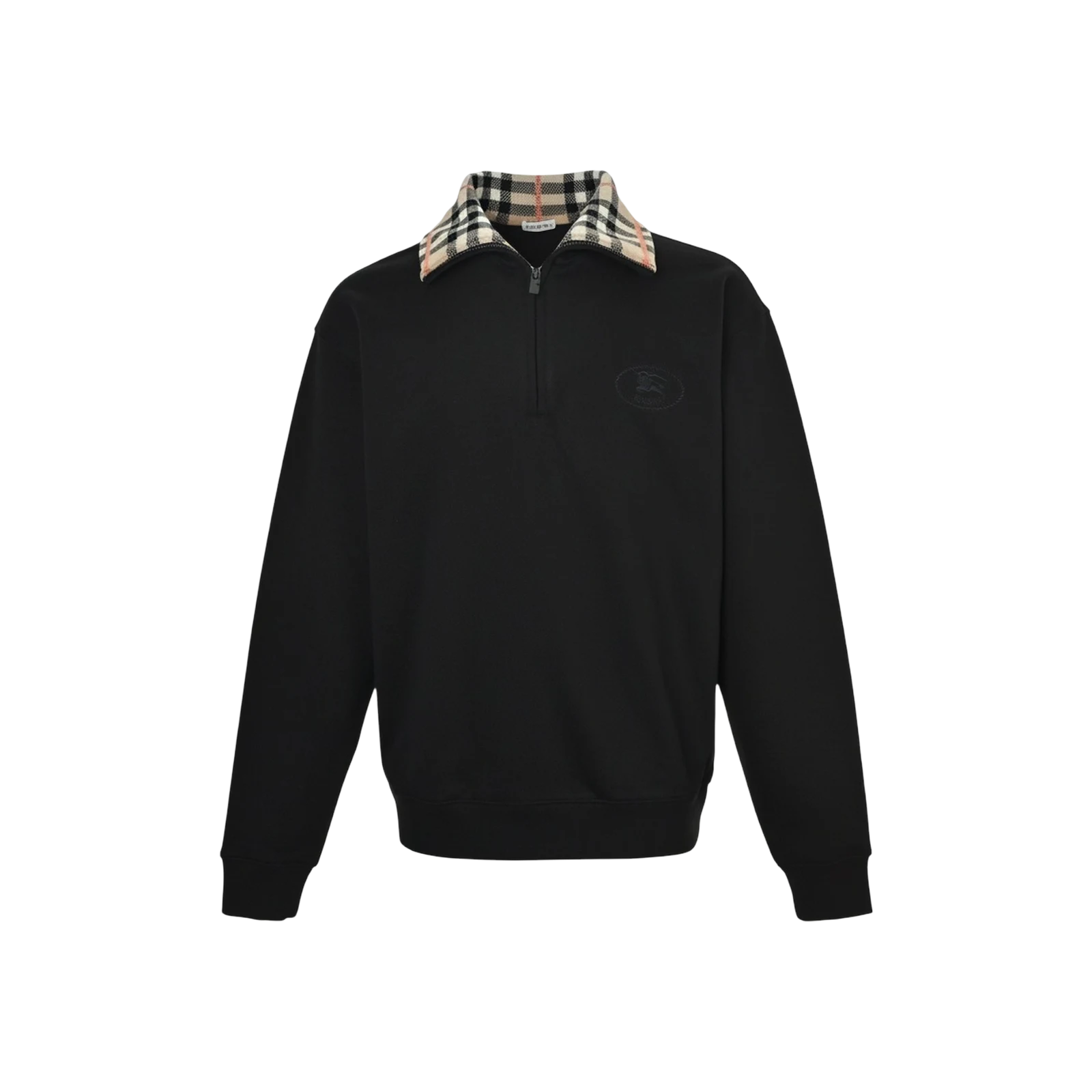 TRADITIONAL CHECK SEMI-ZIPPÉ