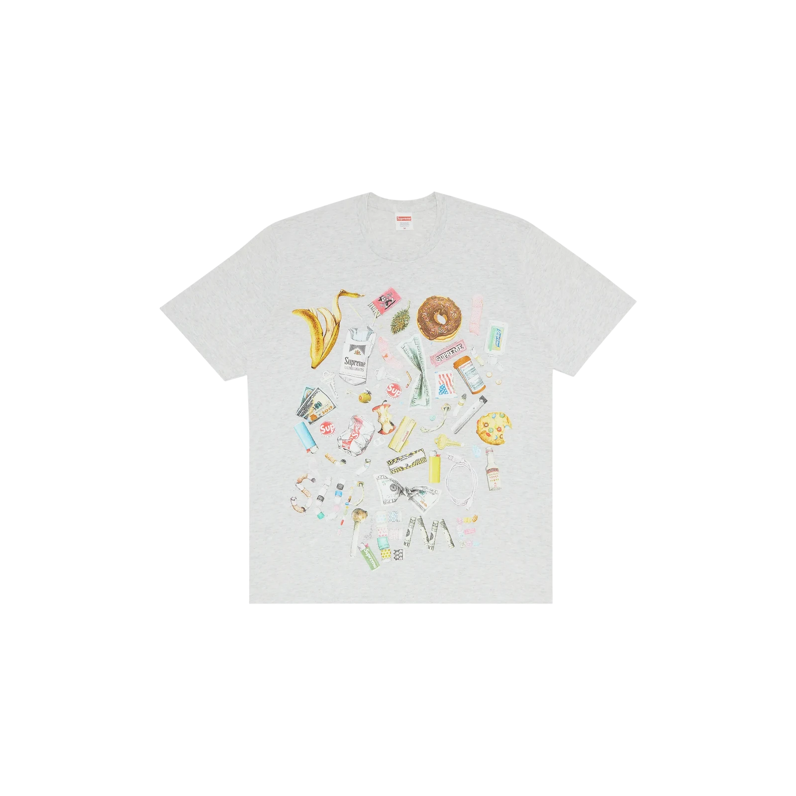 TRASH TEE « ASH GREY »