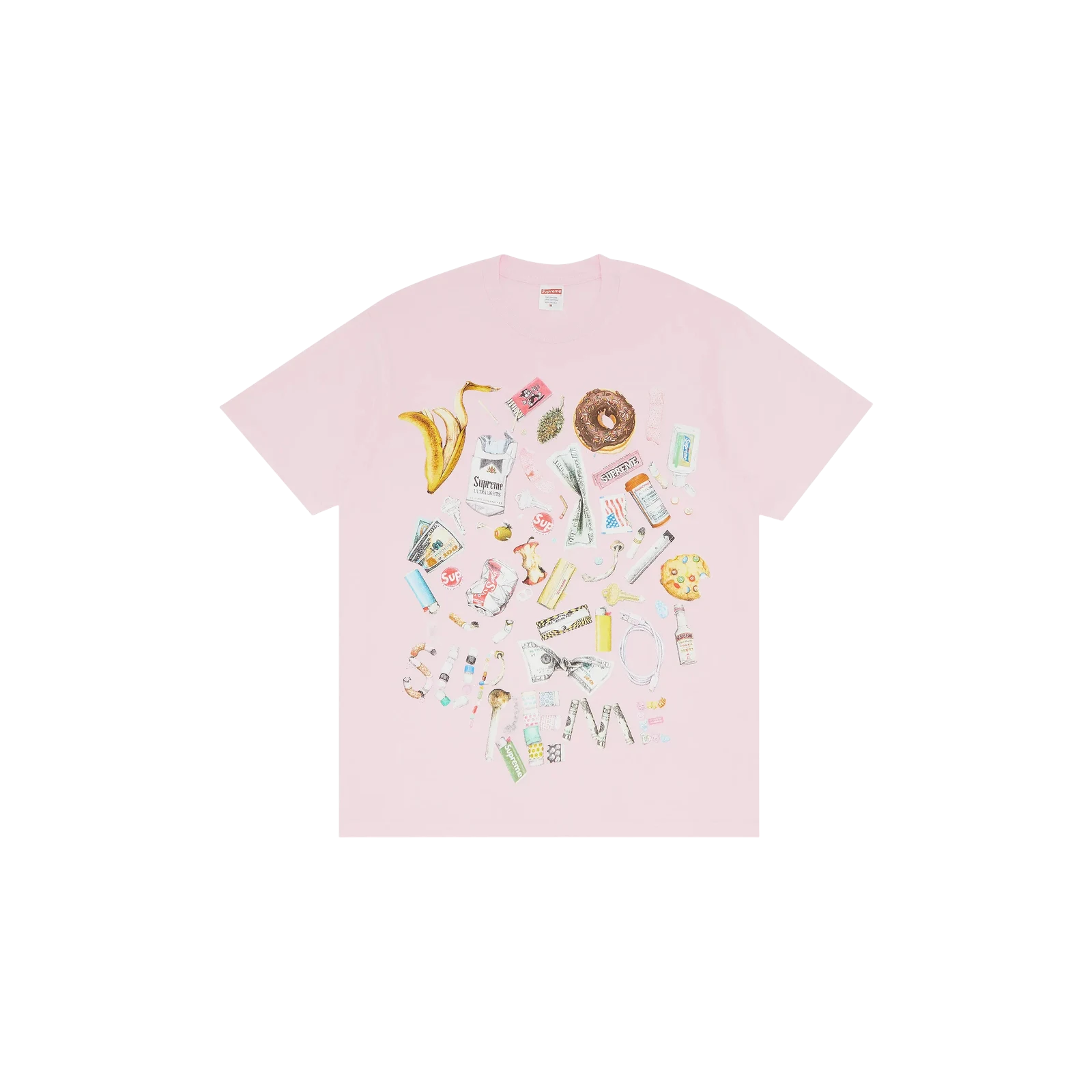 TRASH TEE « LIGHT PINK »
